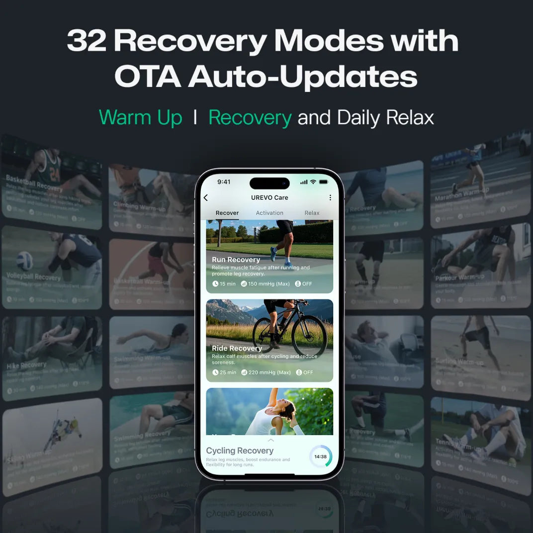 UREVO AI-Adaptive Wireless Recovery Boots