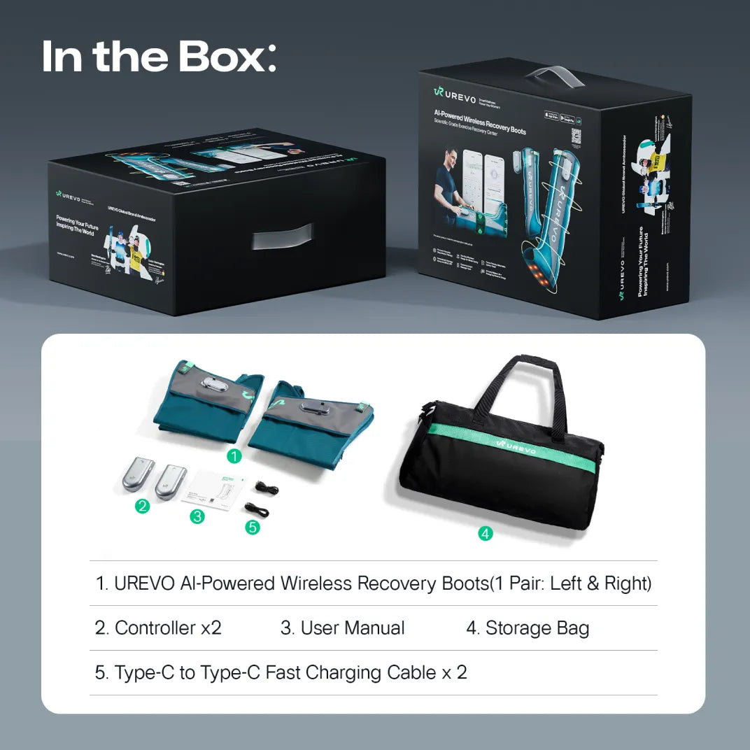 UREVO AI-Adaptive Wireless Recovery Boots