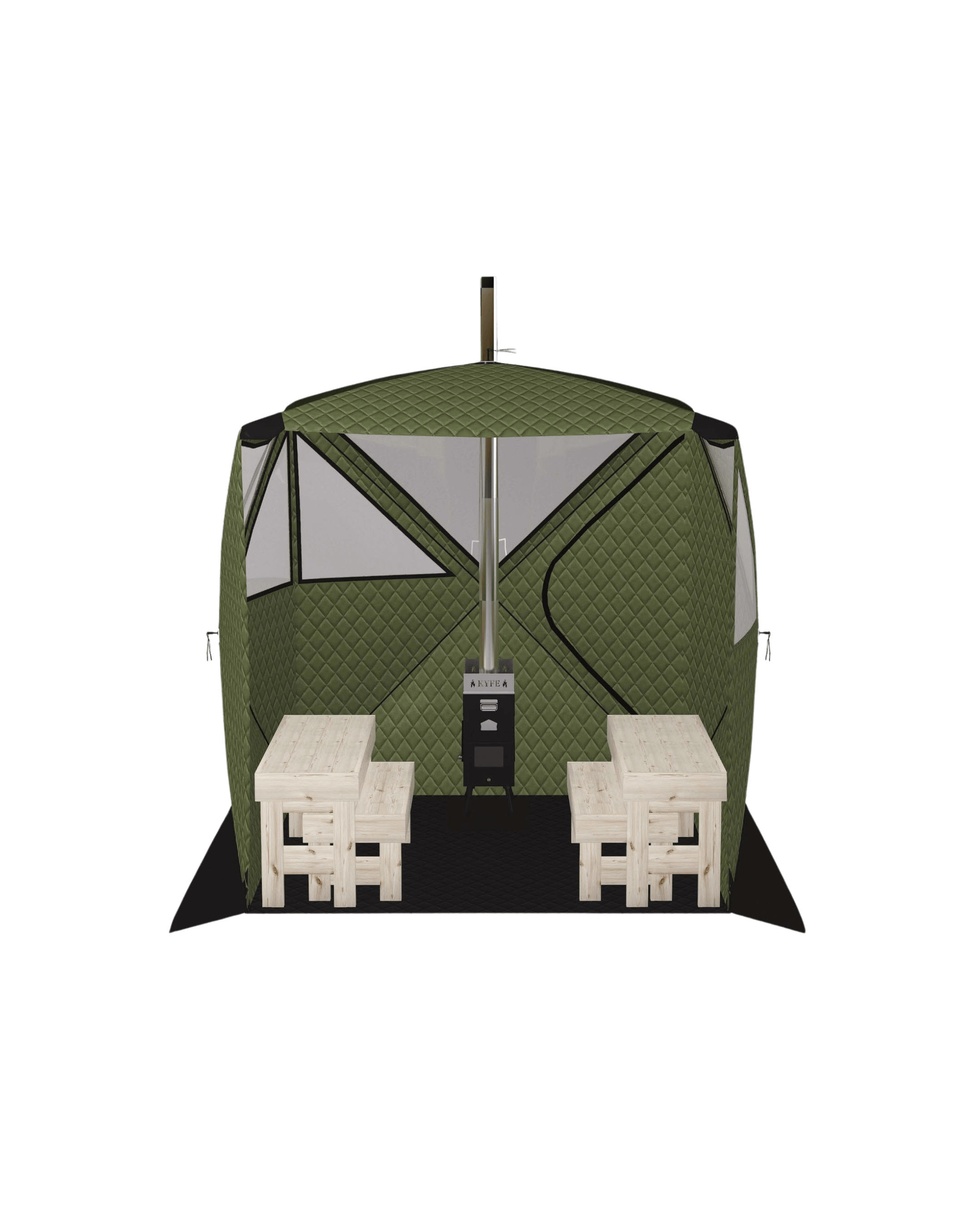 KYFE Portable Wood-Burning Sauna Tent
