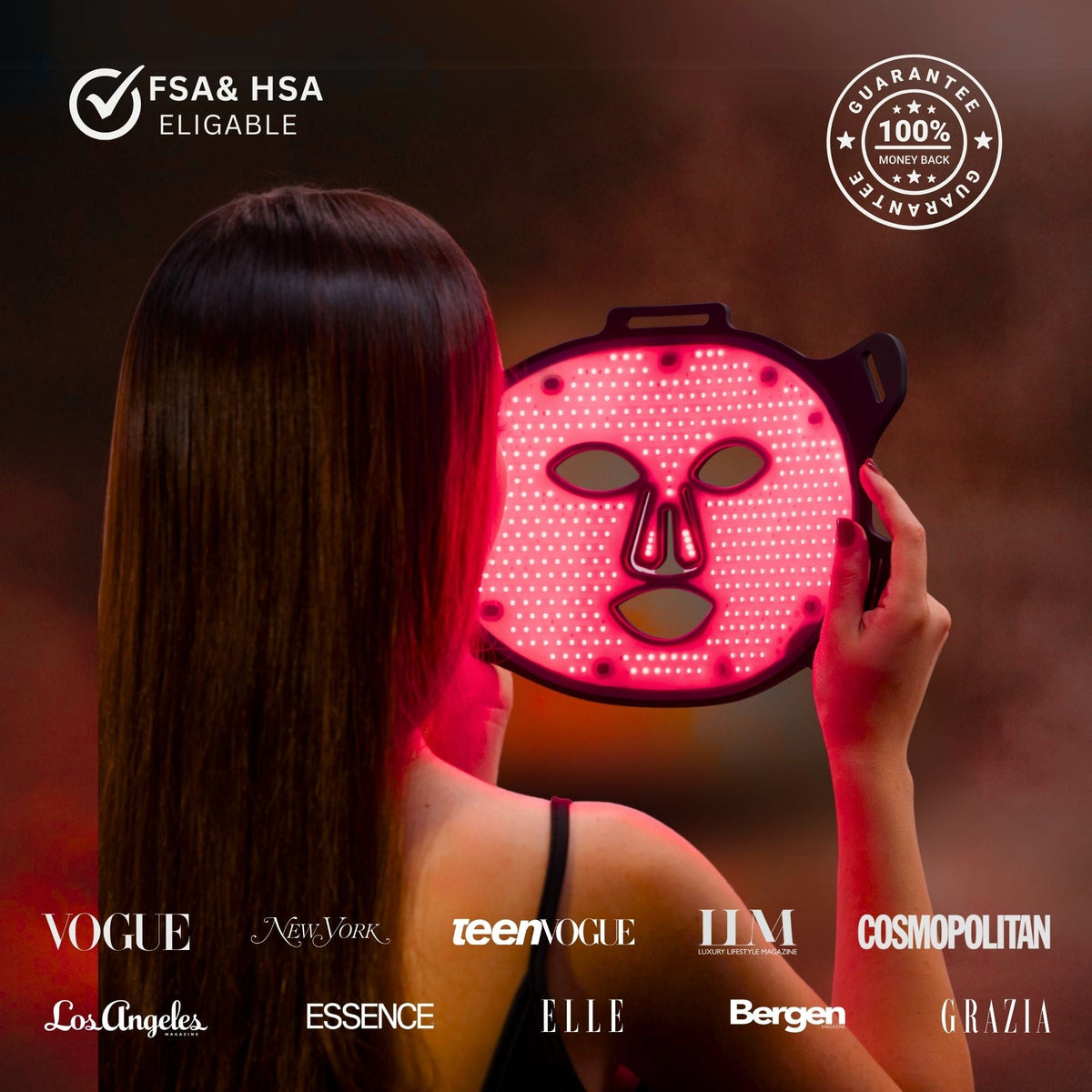 Lumara VISO Red Light Therapy Mask | FDA 510(k) Cleared