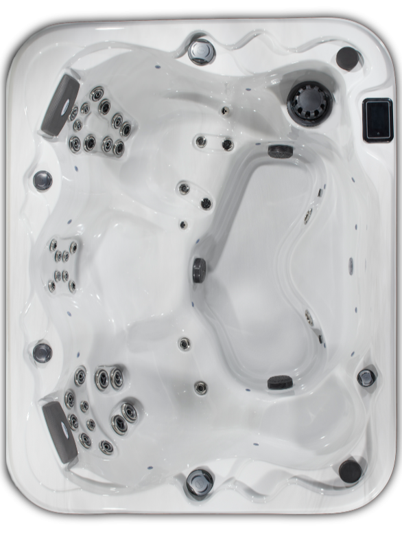 Colorado Outdoor Hot Tub Spa – 4-Person Compact Hydrotherapy System (5x7)