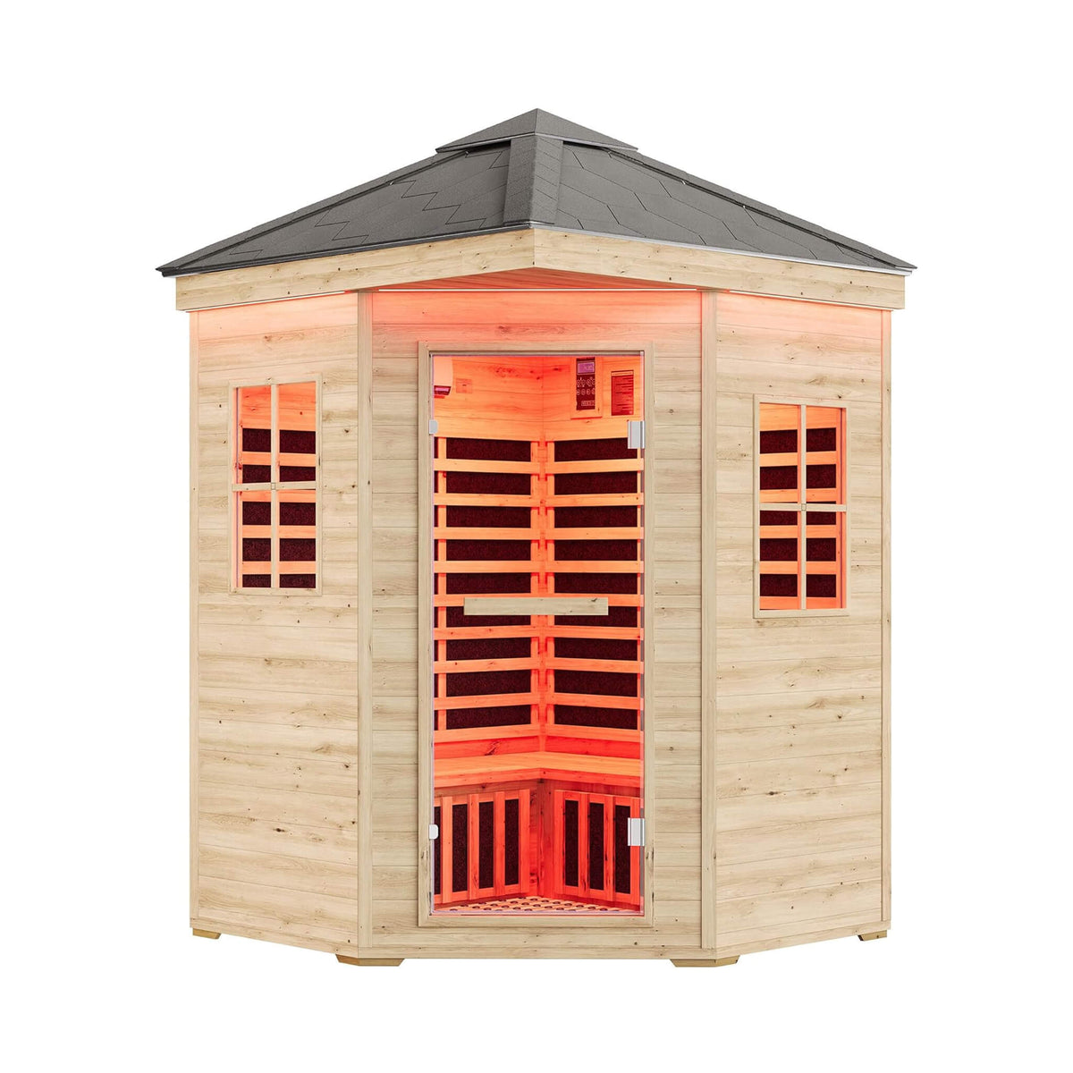 Thermora Monaco 4-Person Outdoor Infrared Sauna