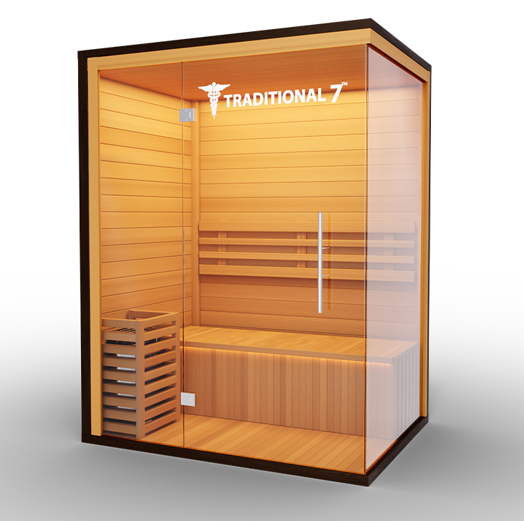 3 Person Home Steam Sauna | Traditional 7™ by Medical Saunas
