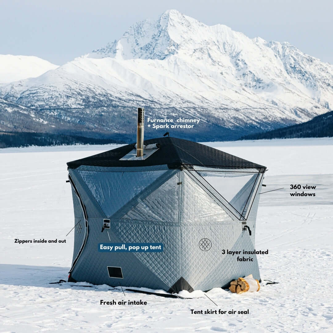 KYFE Portable Wood-Burning Sauna Tent