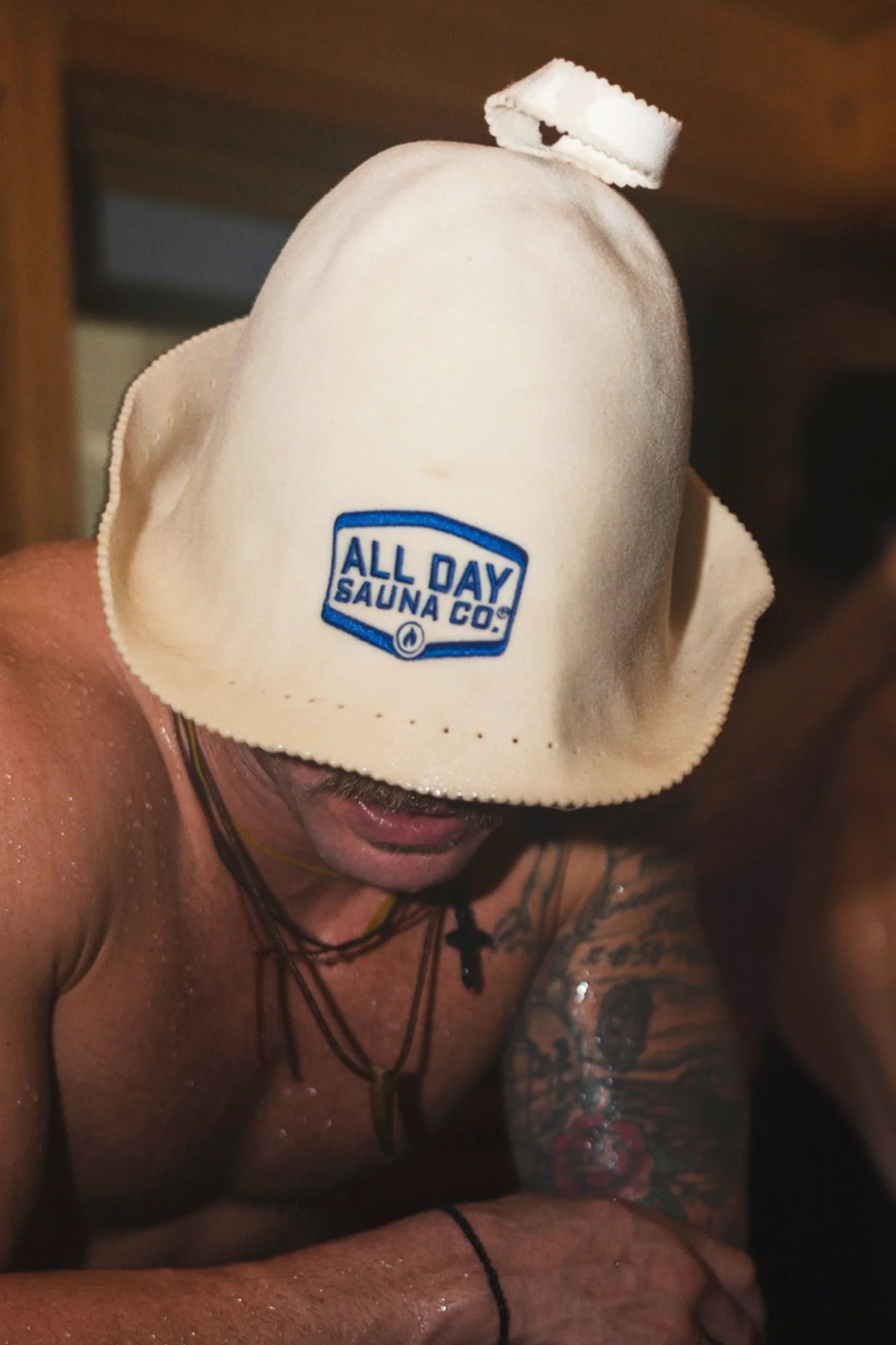 Australian Merino Wool Sauna Hat
