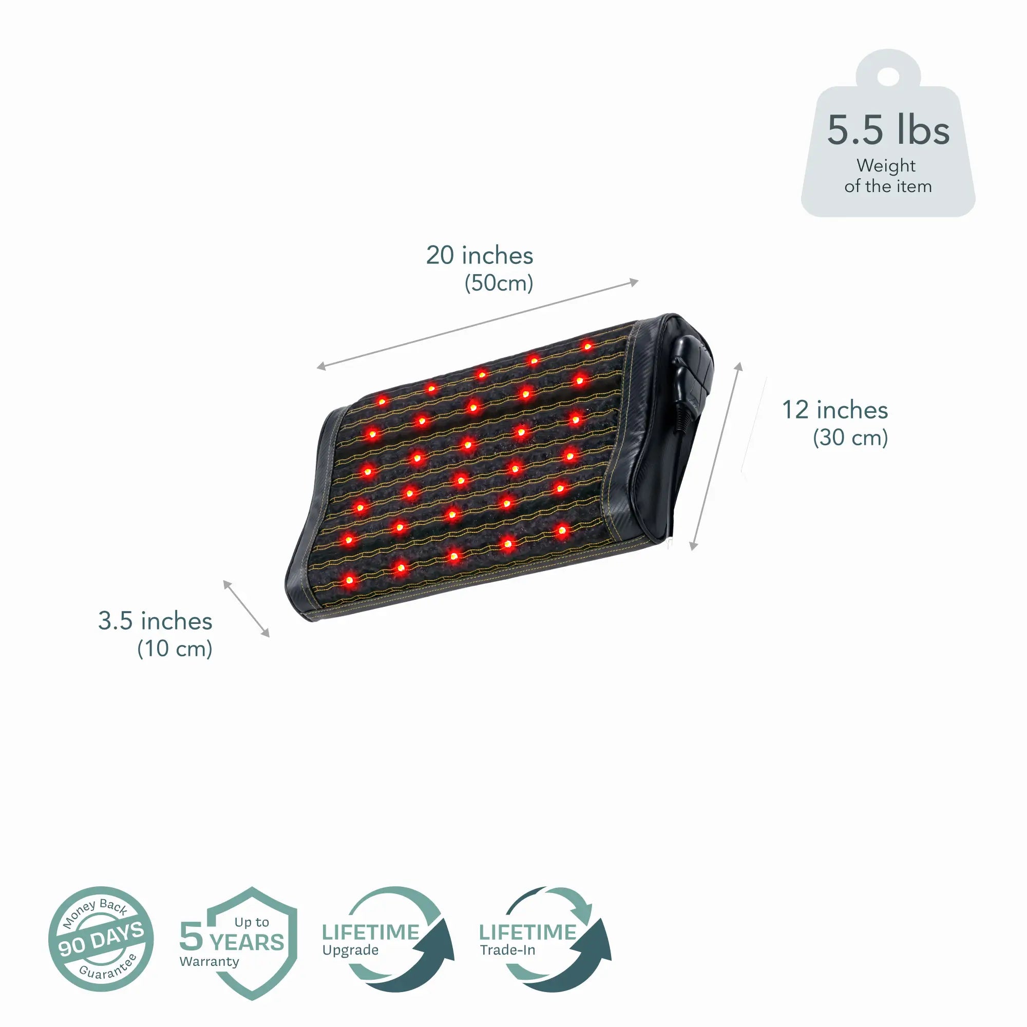 Infrared Therapy Pillow - Jet Series (Neck and Shoulder Relief)