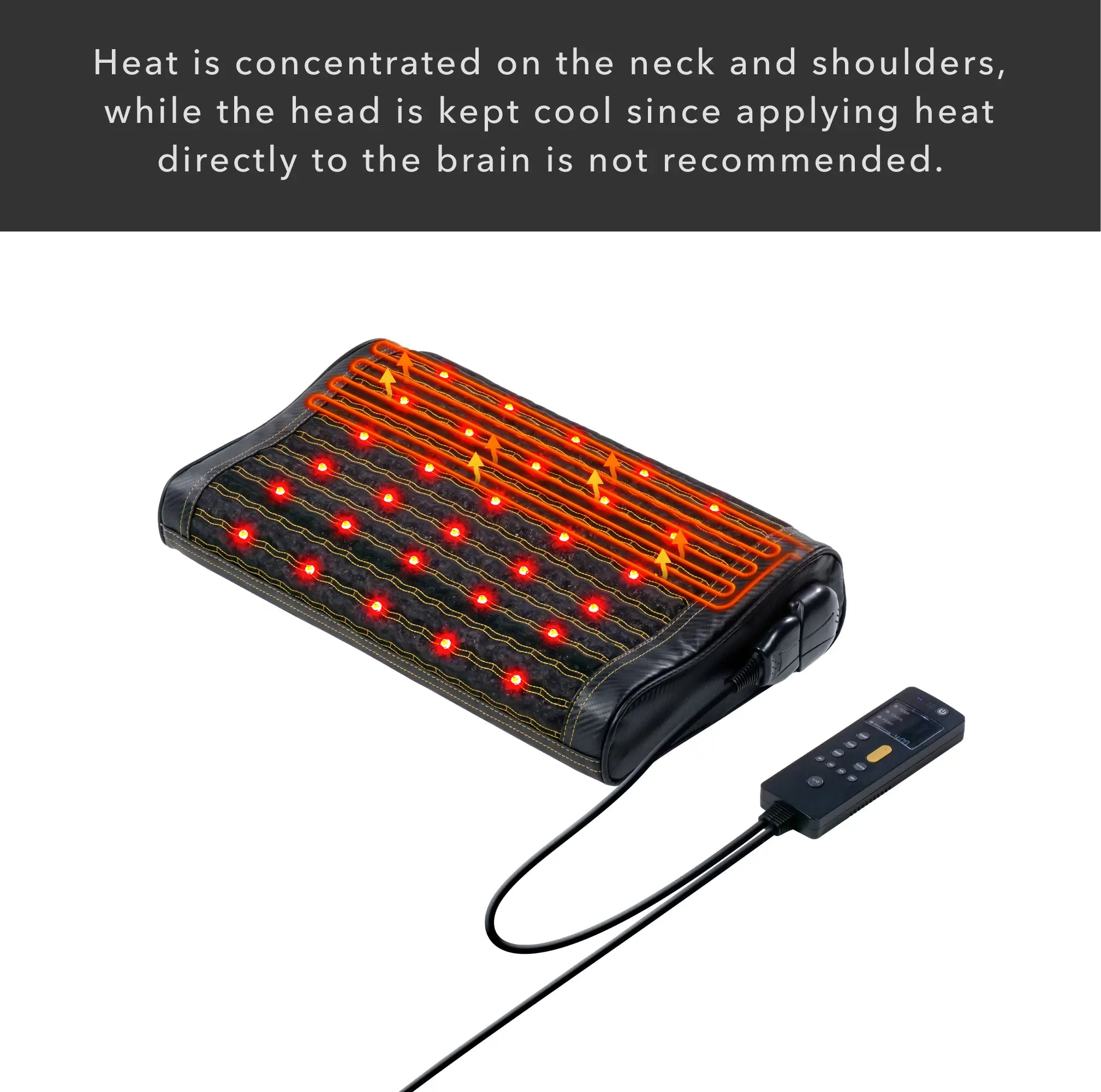 Infrared Therapy Pillow - Jet Series (Neck and Shoulder Relief)