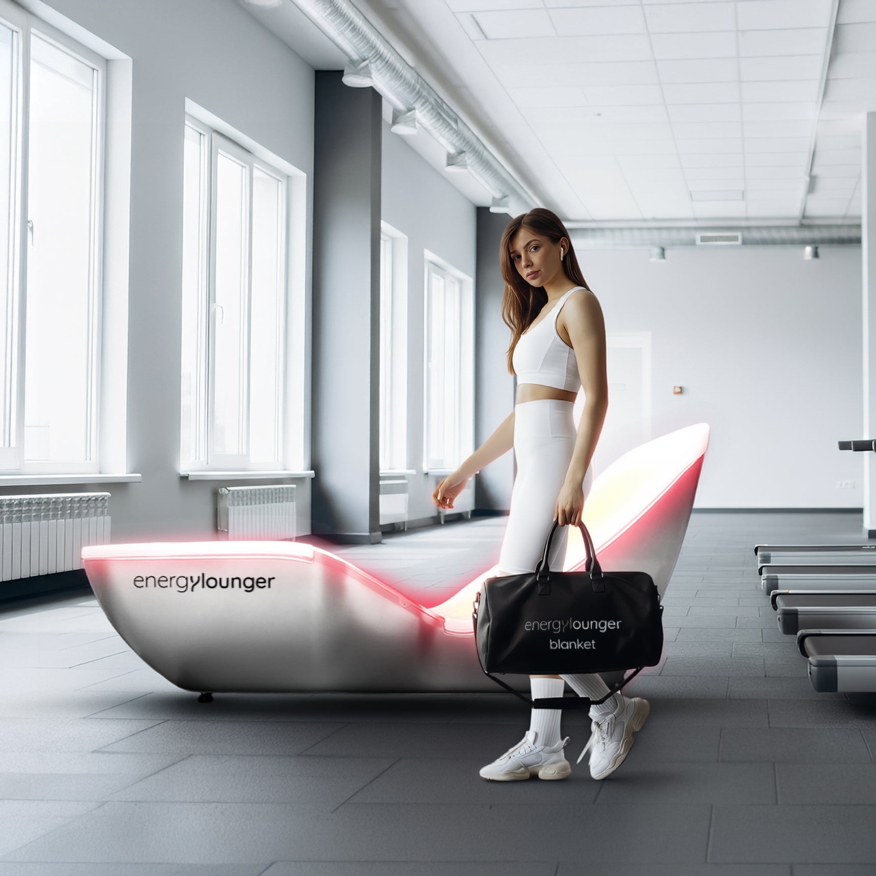 EnergyLounger™ Full-Body Light Therapy System — Professional Red & Near-Infrared Platform