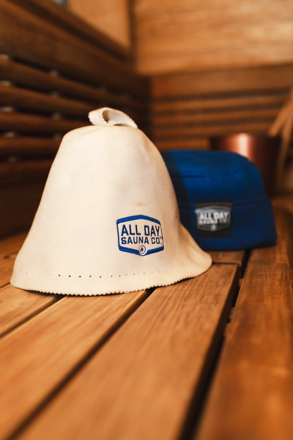 Australian Merino Wool Sauna Hat