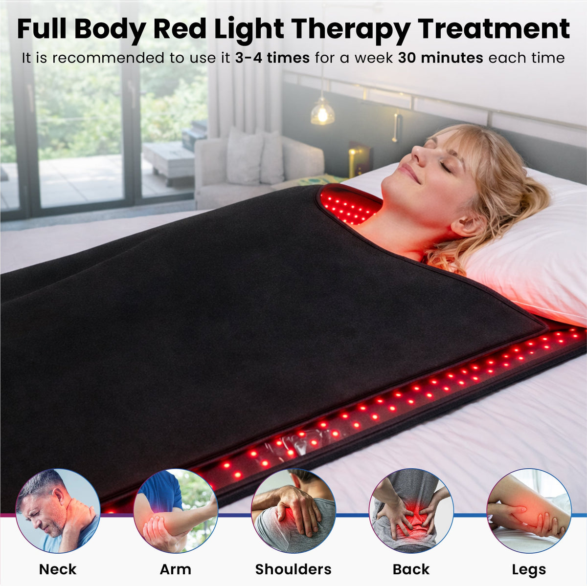 iReliev FullGlow 360 Red and Near-Infrared Light Bag