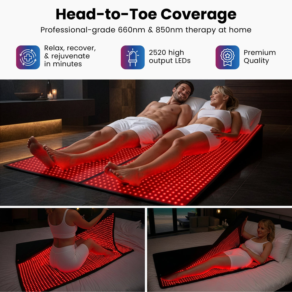 iReliev FullGlow 360 Red and Near-Infrared Light Bag