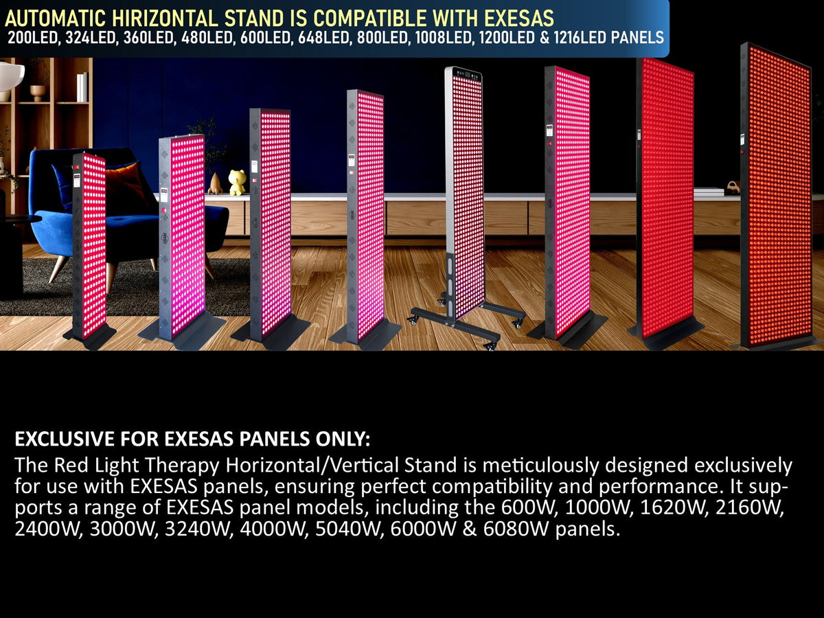 EXESAS Powered Horizontal and Vertical Rolling Panel Stand