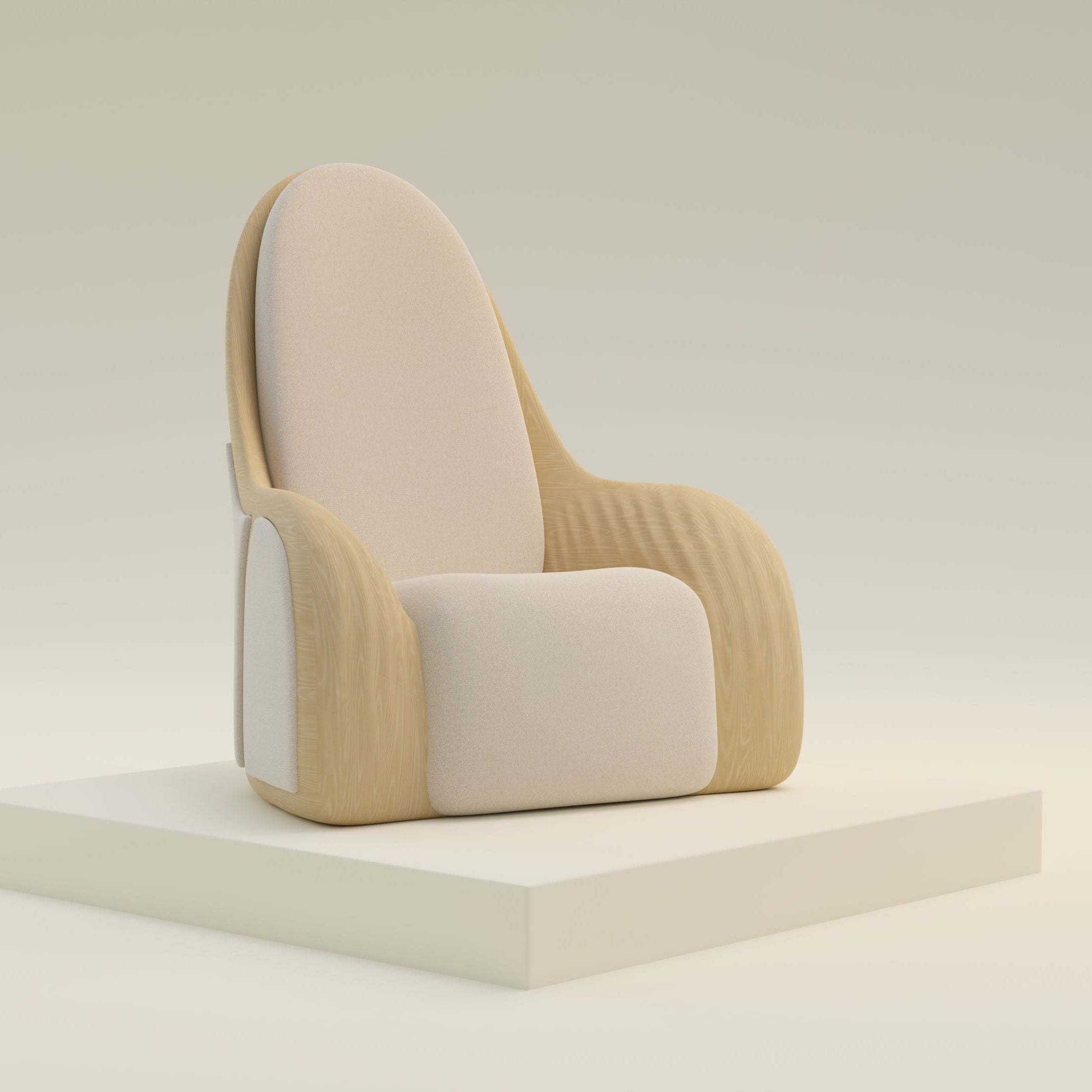 The Oyster Listening Chair - Acoustic Performance Seat