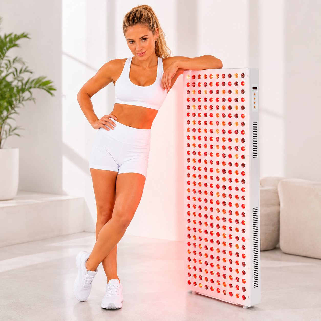 iReliev 1500W Full-Body Red and Near-Infrared Light Panel