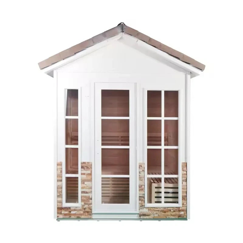 Panoramic Outdoor Sauna Rooms - Multiple Configurations Available