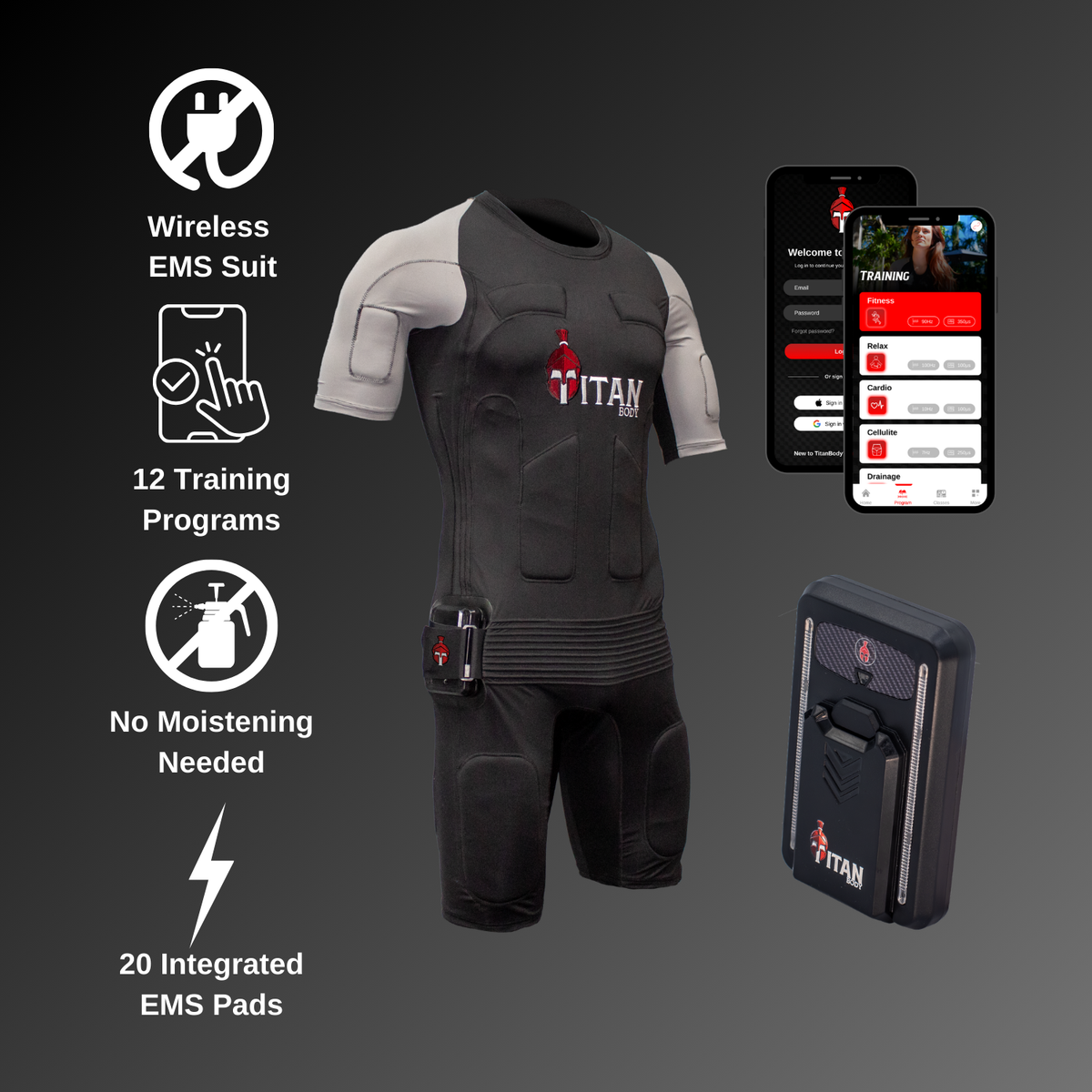 TitanBody Dry EMS Suit