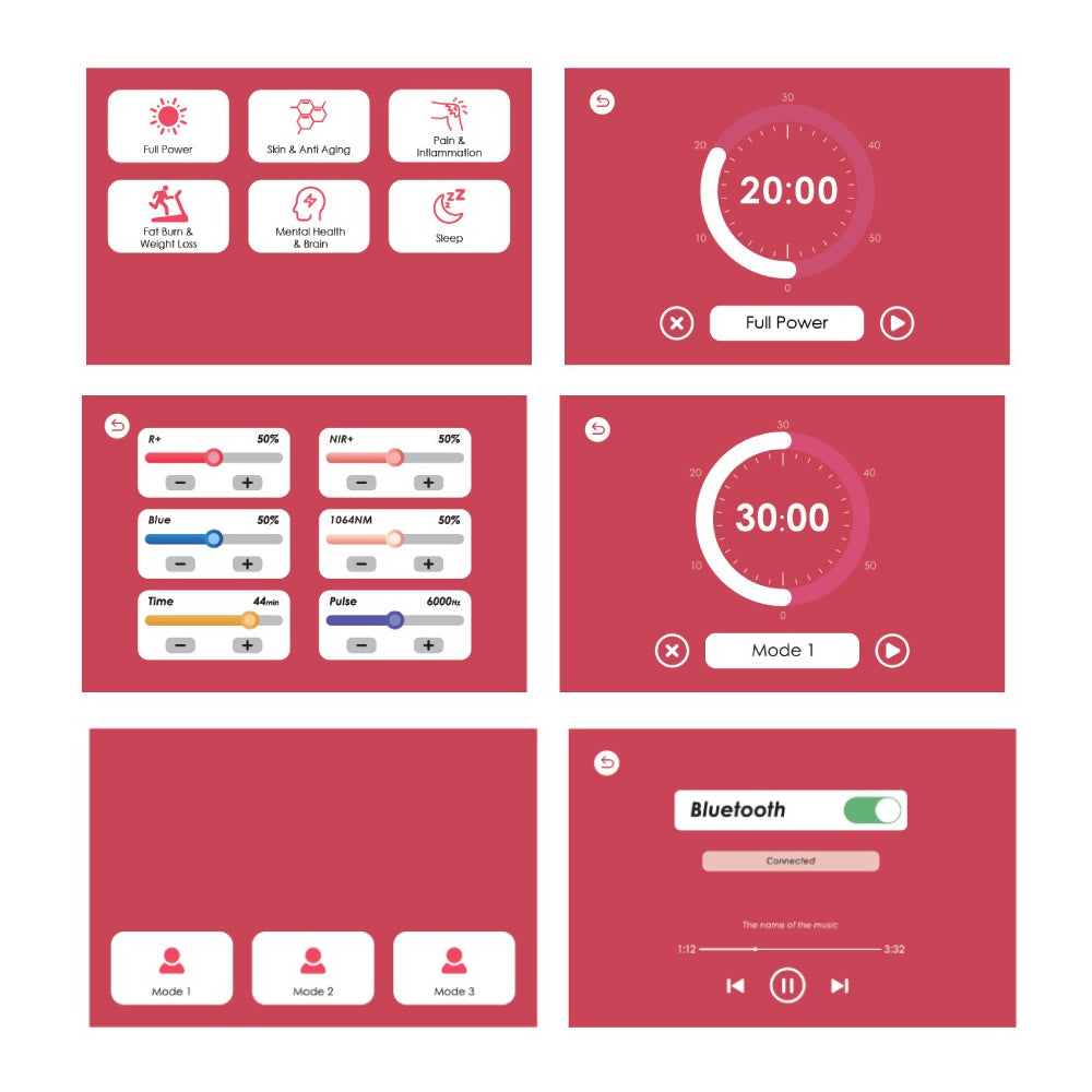 Red Light Therapy Panel -Total Spectrum ULTRA (Full Body System + Electric Stand)