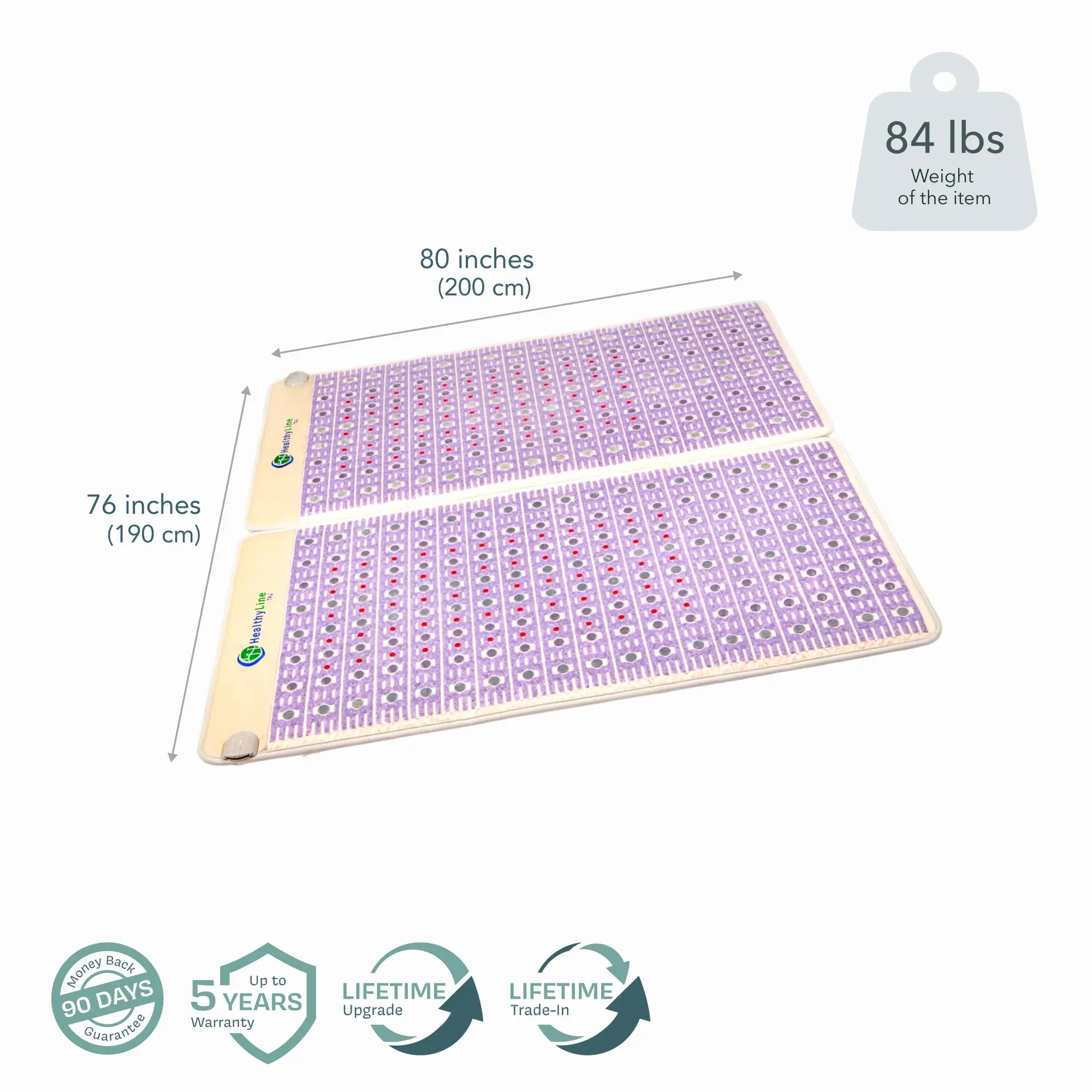 PEMF Infrared Sleep Mat - TAJ Bedding Series (Overnight Recovery System)
