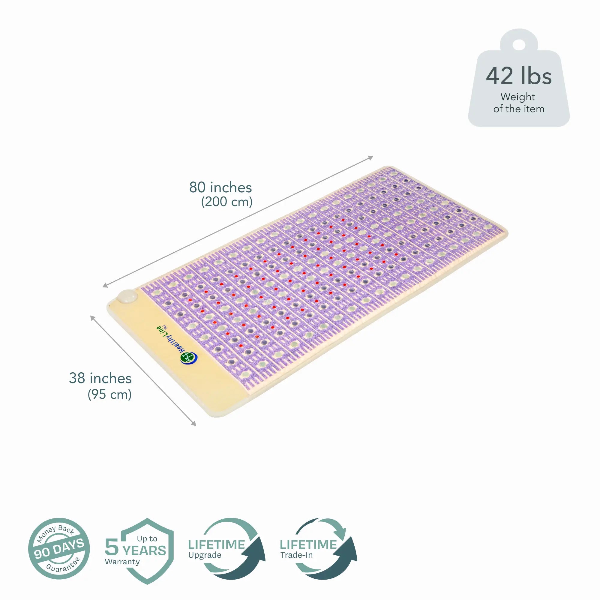 PEMF Infrared Sleep Mat - TAJ Bedding Series (Overnight Recovery System)