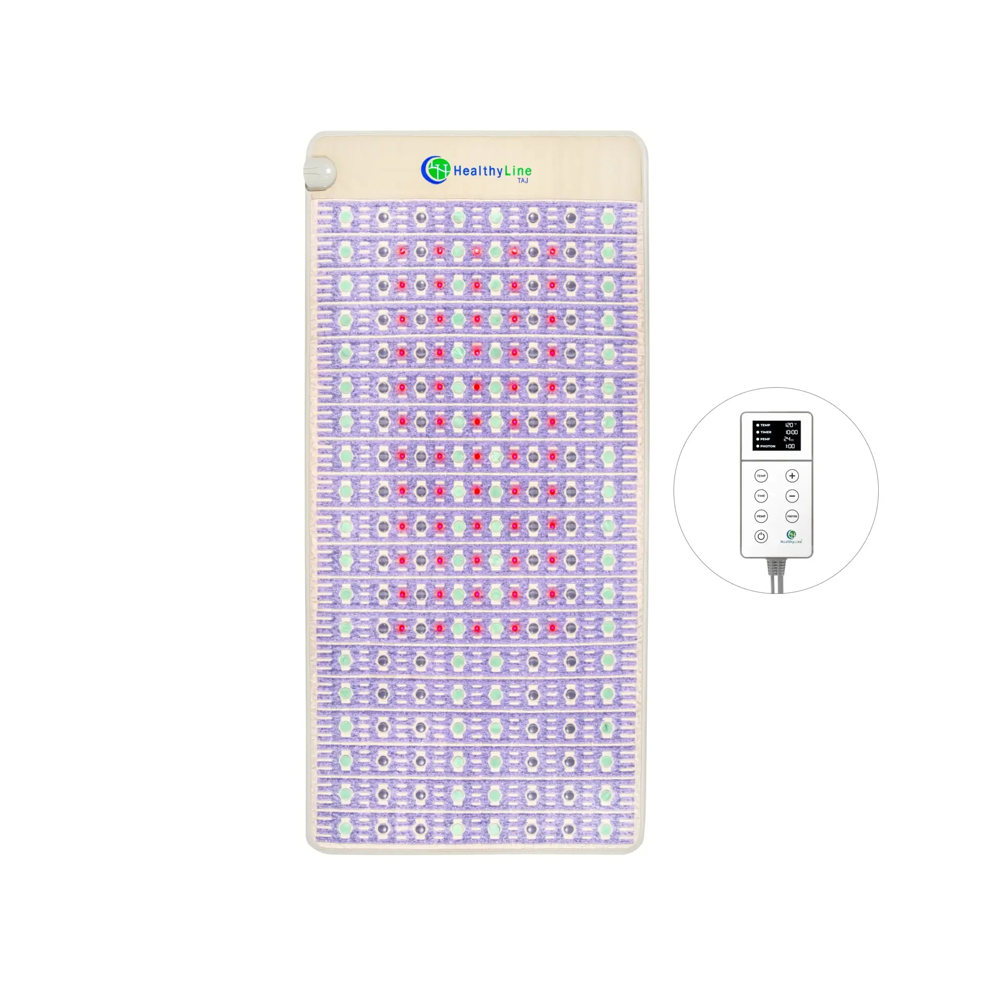 PEMF Infrared Sleep Mat - TAJ Bedding Series (Overnight Recovery System)