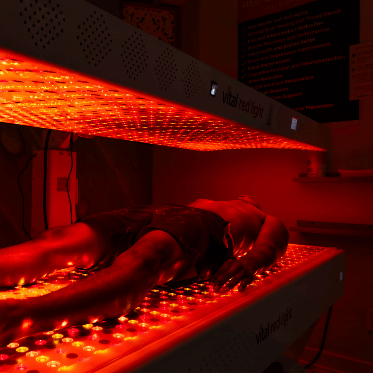 Vital Bed – Professional 360° Full-Body Red Light Therapy System