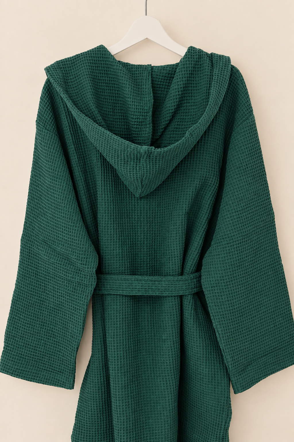 Waffle Green Bathrobe