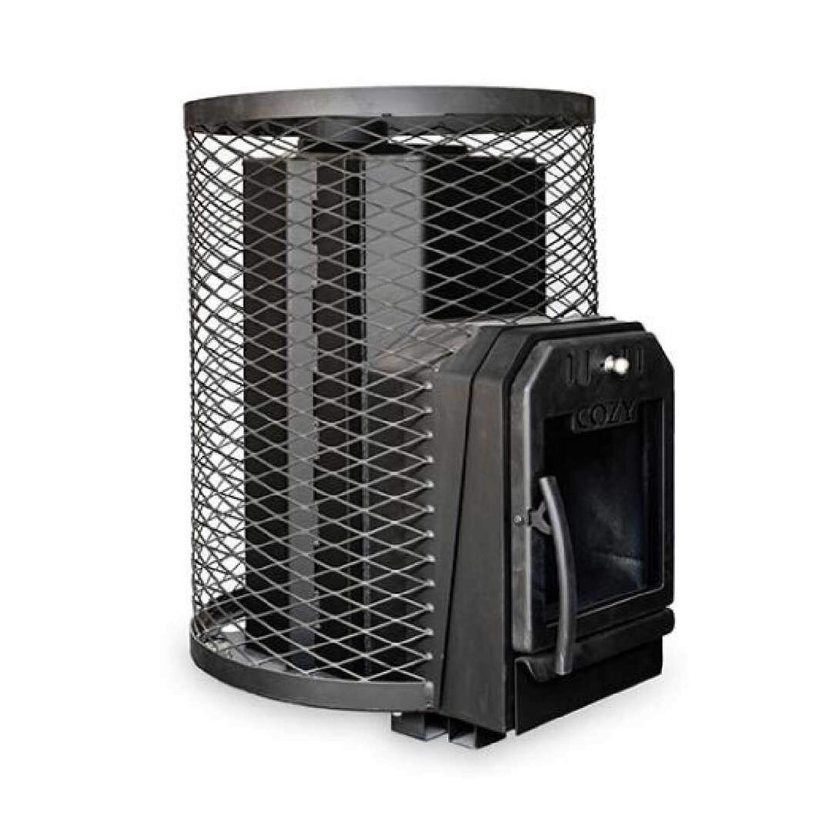 Cozy Heat O – Floor-Mount Wood-Burning Sauna Stove | 12 kW & 18 kW