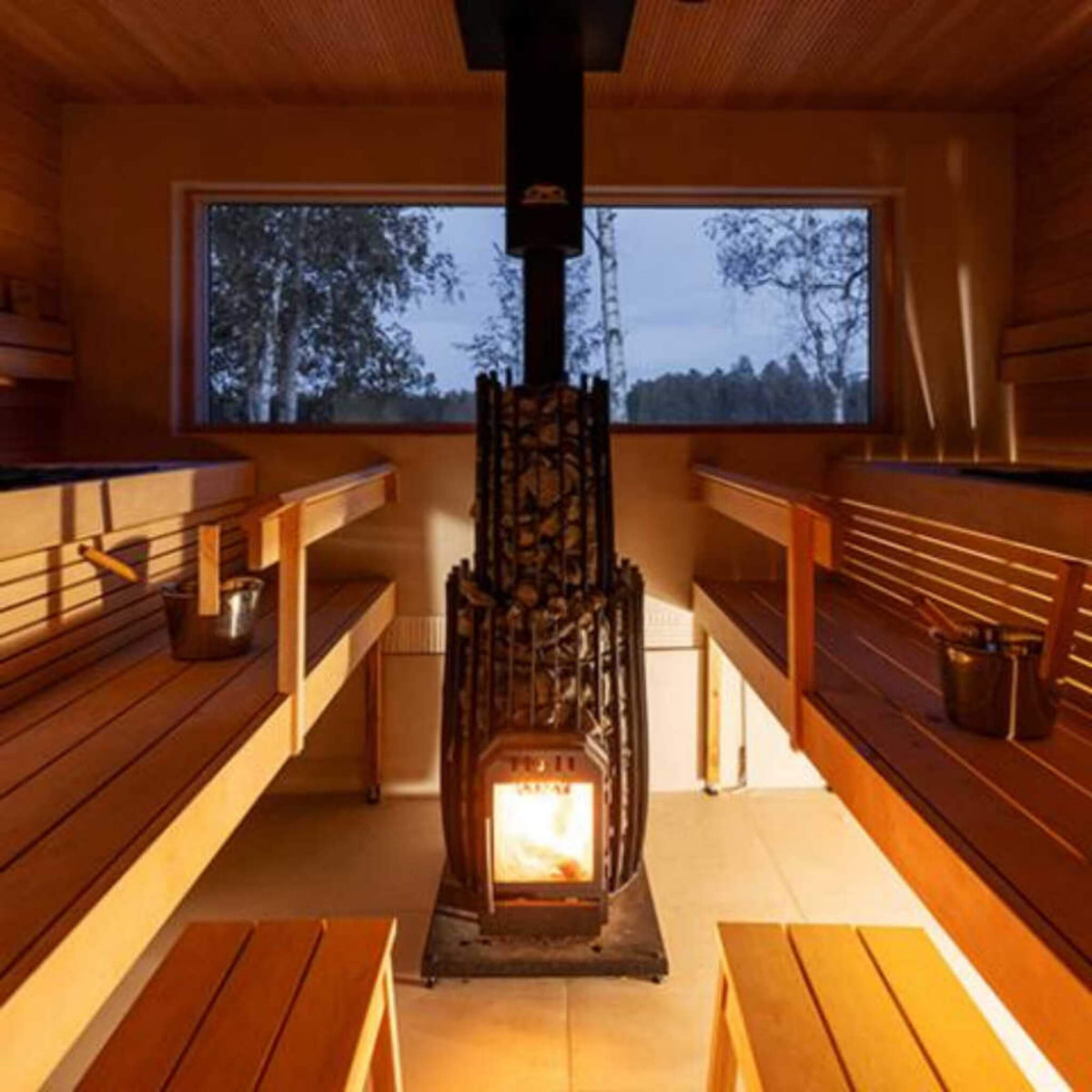 Cozy Heat SW – Wood-Burning Sauna Stove with Stones | 12 kW & 18 kW
