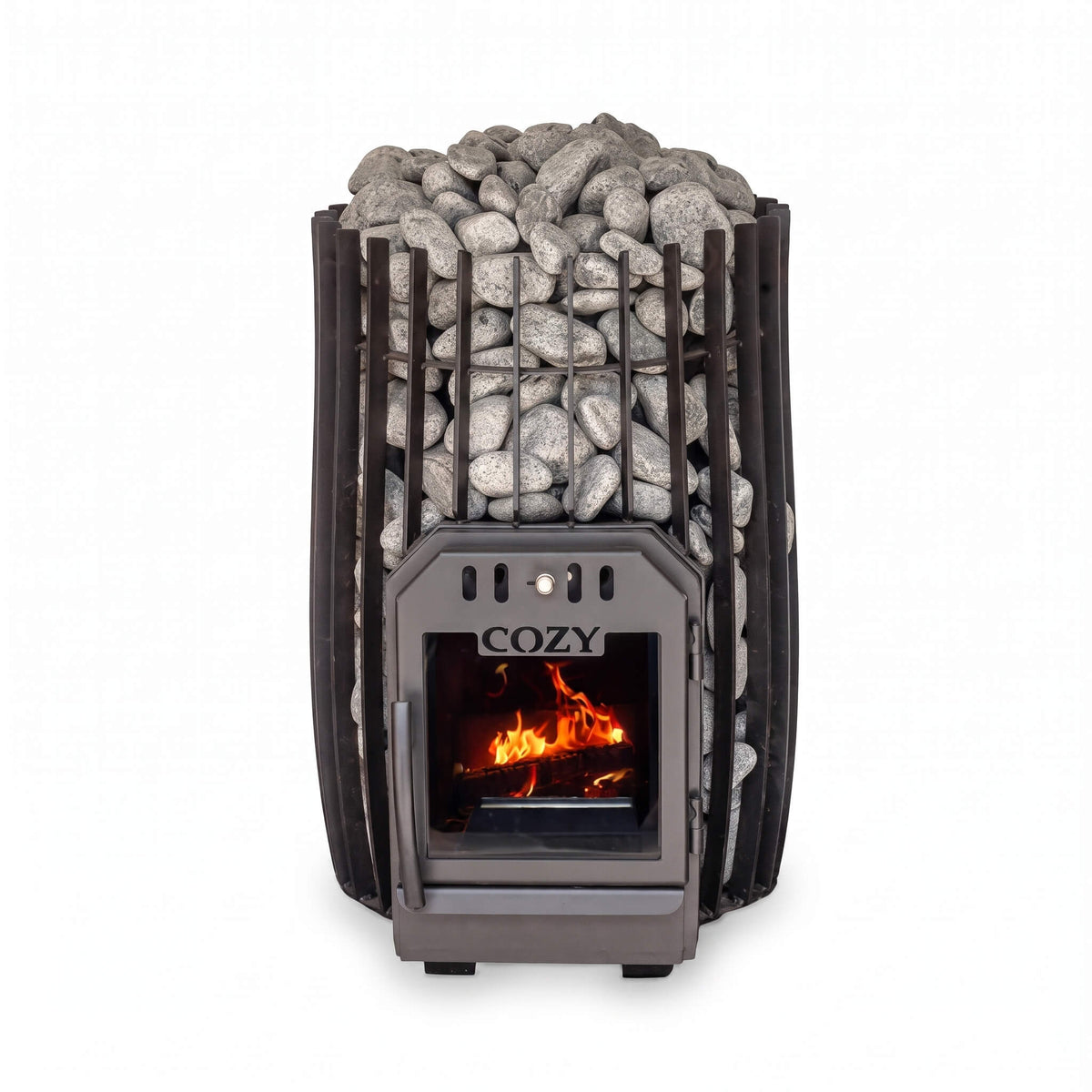 Cozy Heat SW – Wood-Burning Sauna Stove with Stones | 12 kW & 18 kW