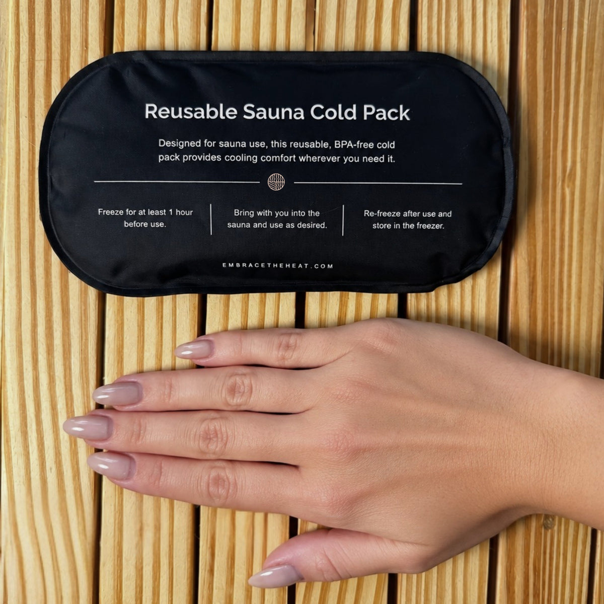 Embrace Reusable Sauna Cold Pack – Refreshing Cooling Comfort