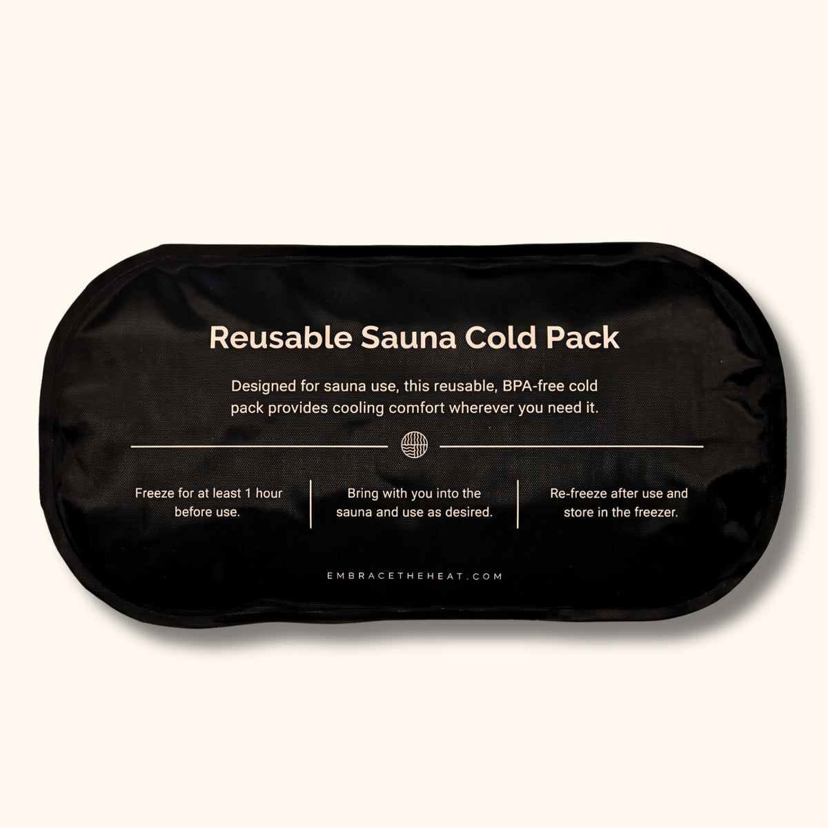 Embrace Reusable Sauna Cold Pack – Refreshing Cooling Comfort