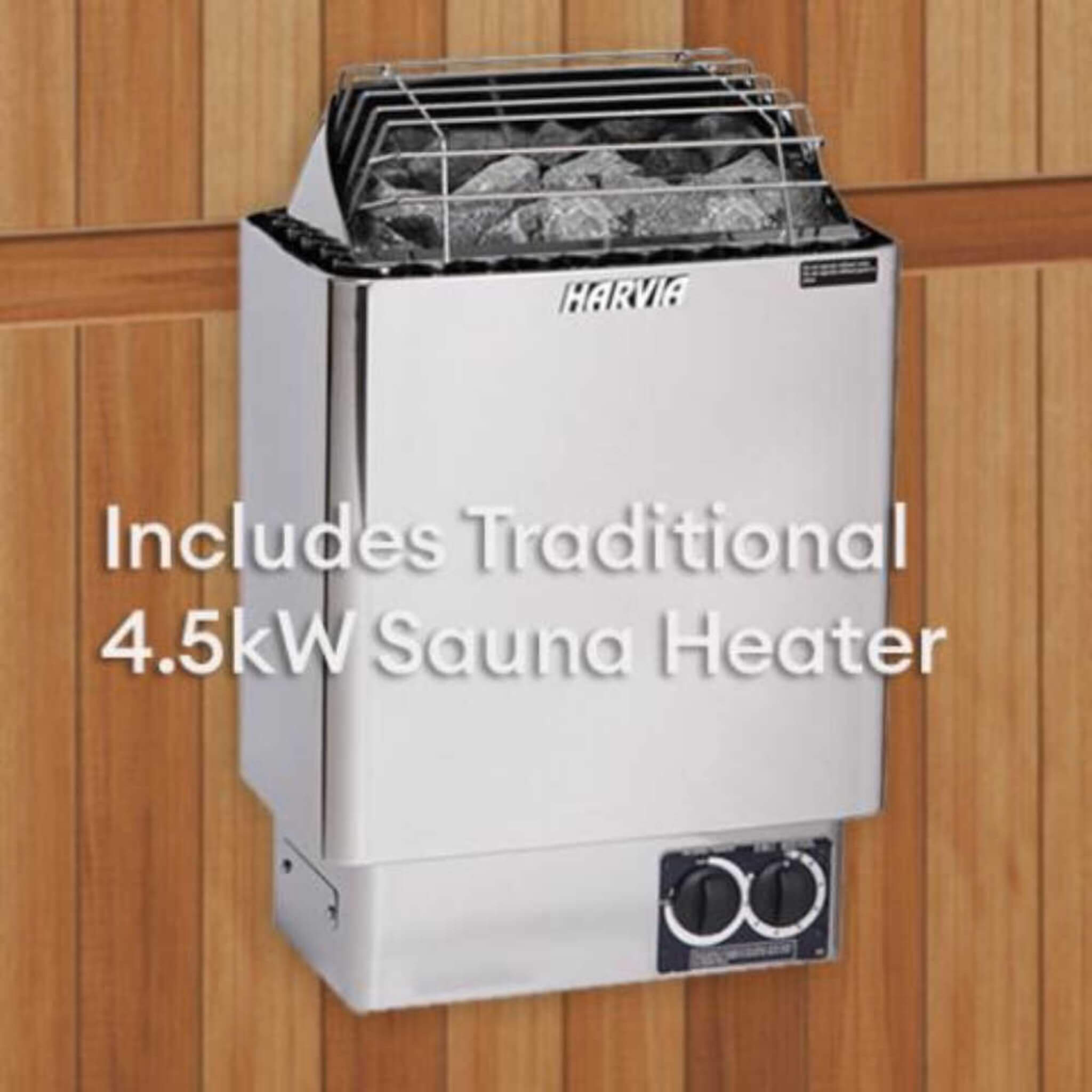 Finnmark FD-5 Trinity XL Sauna - Infrared, Steam, & Red Light Therapy (4-person)