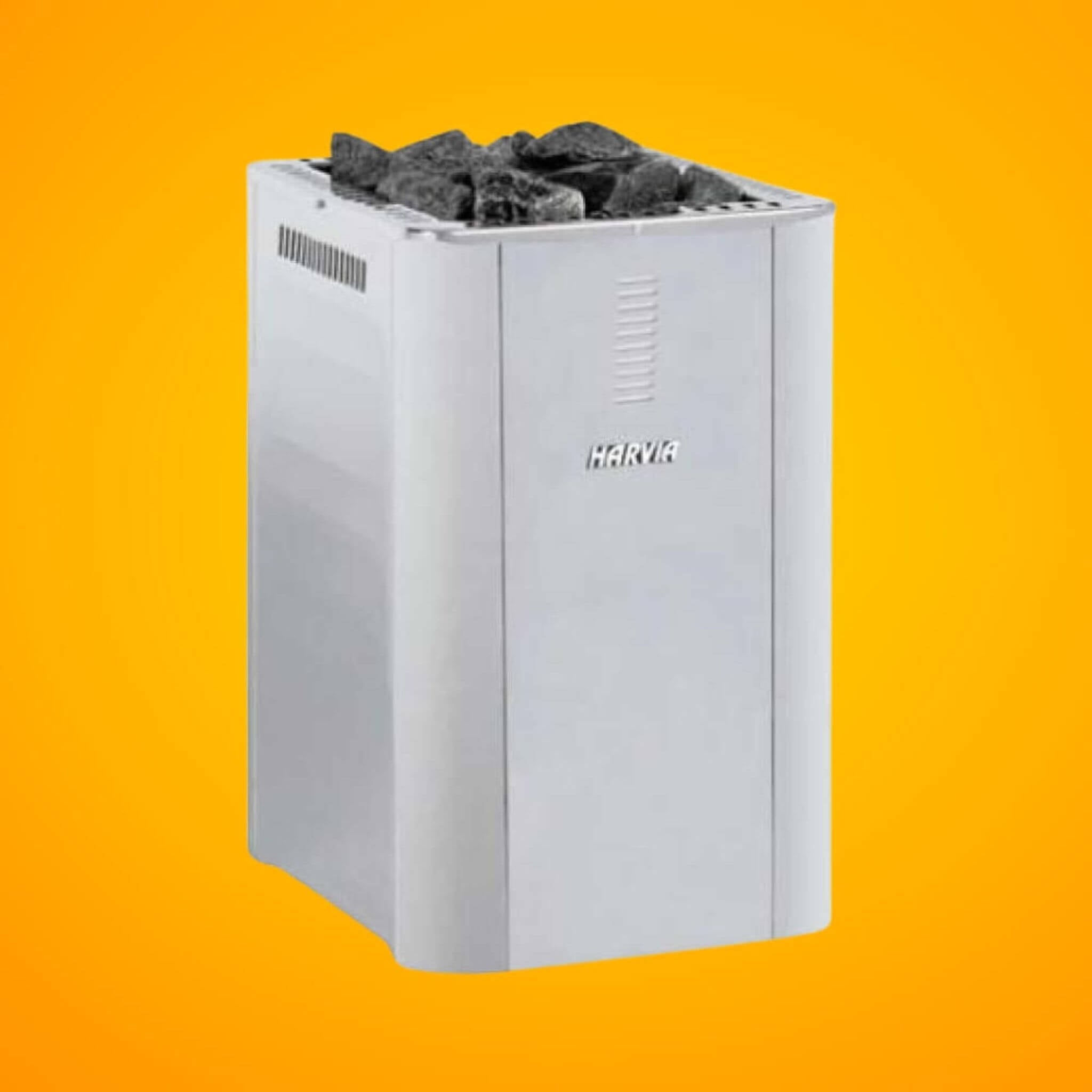 Harvia Duo Series Stainless-Steel Wood-Burning Sauna Stove