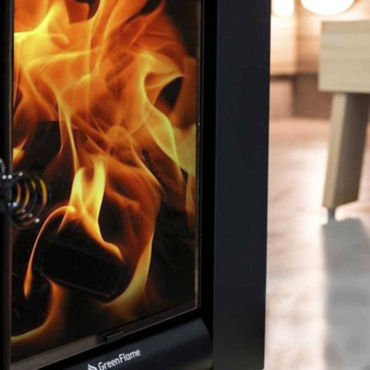 Harvia GreenFlame ES 22 Linear Wood-Burning Sauna Stove