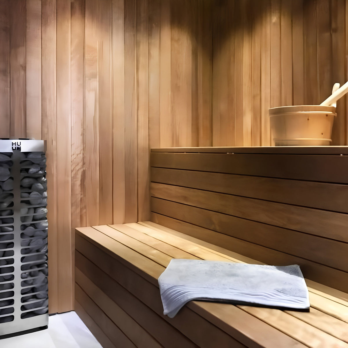 HUUM STEEL Sauna Heater With UKU Control and Stones
