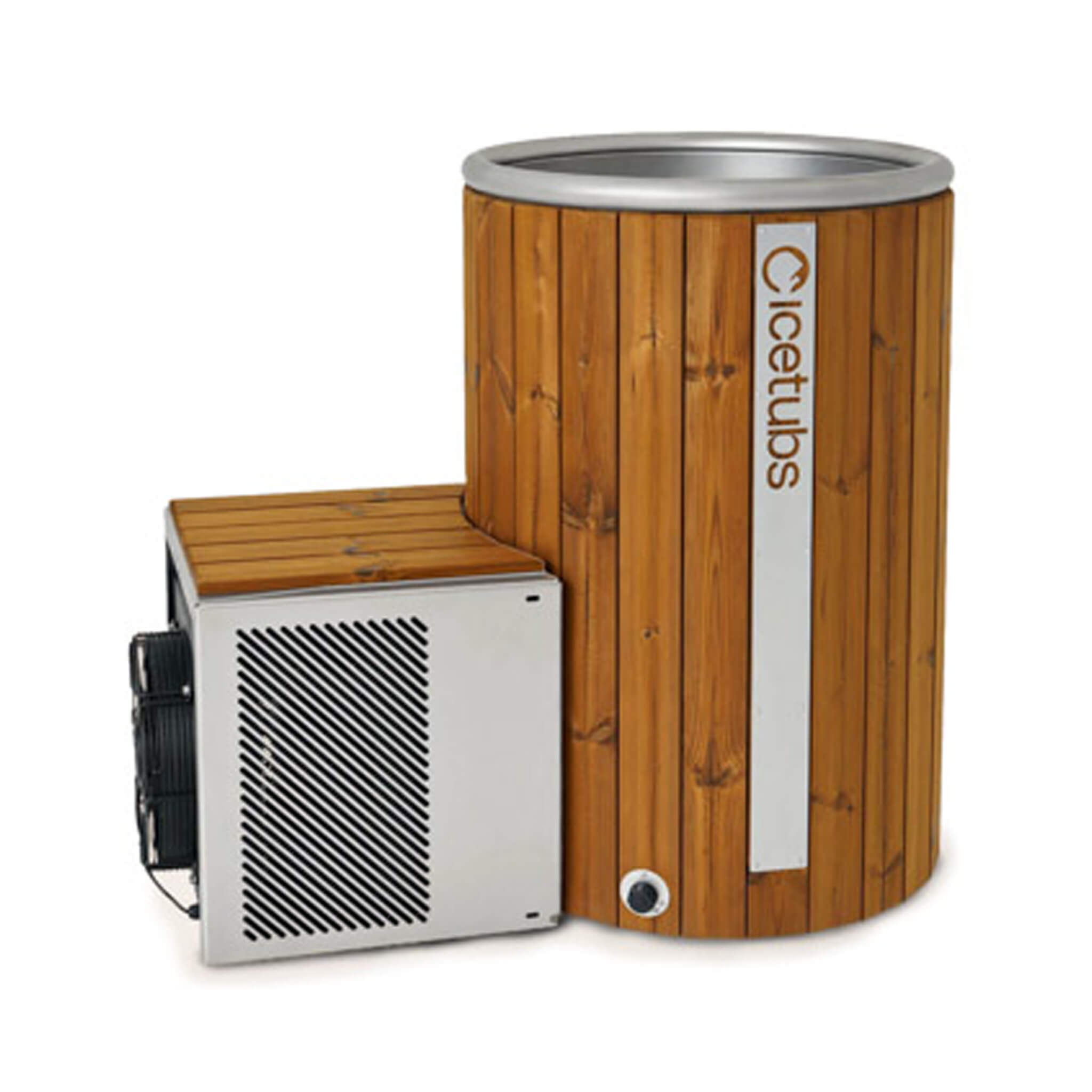 Icetubs Icebarrel Cold Plunge Tub | Cold & Hot Immersion Barrel with Filtration System, App Control & Thermowood Construction