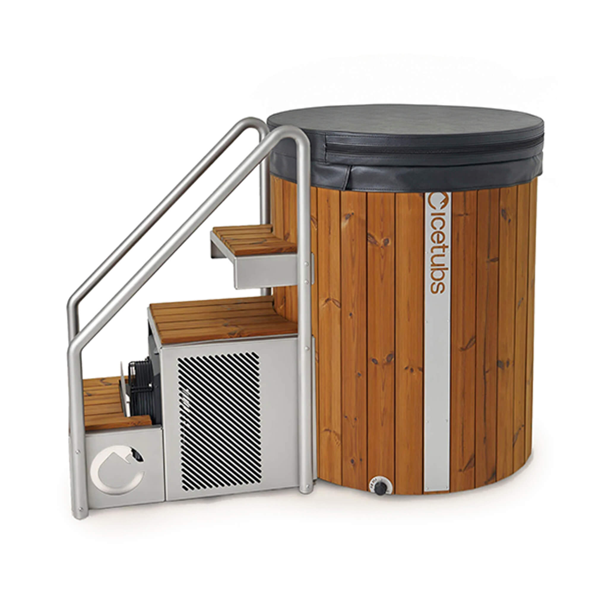 Icetubs IceBarrel XL Cold Plunge Tub | Extra-Large Hot & Cold Immersion Barrel with 3-Stage Filtration, App Control & Thermowood Construction