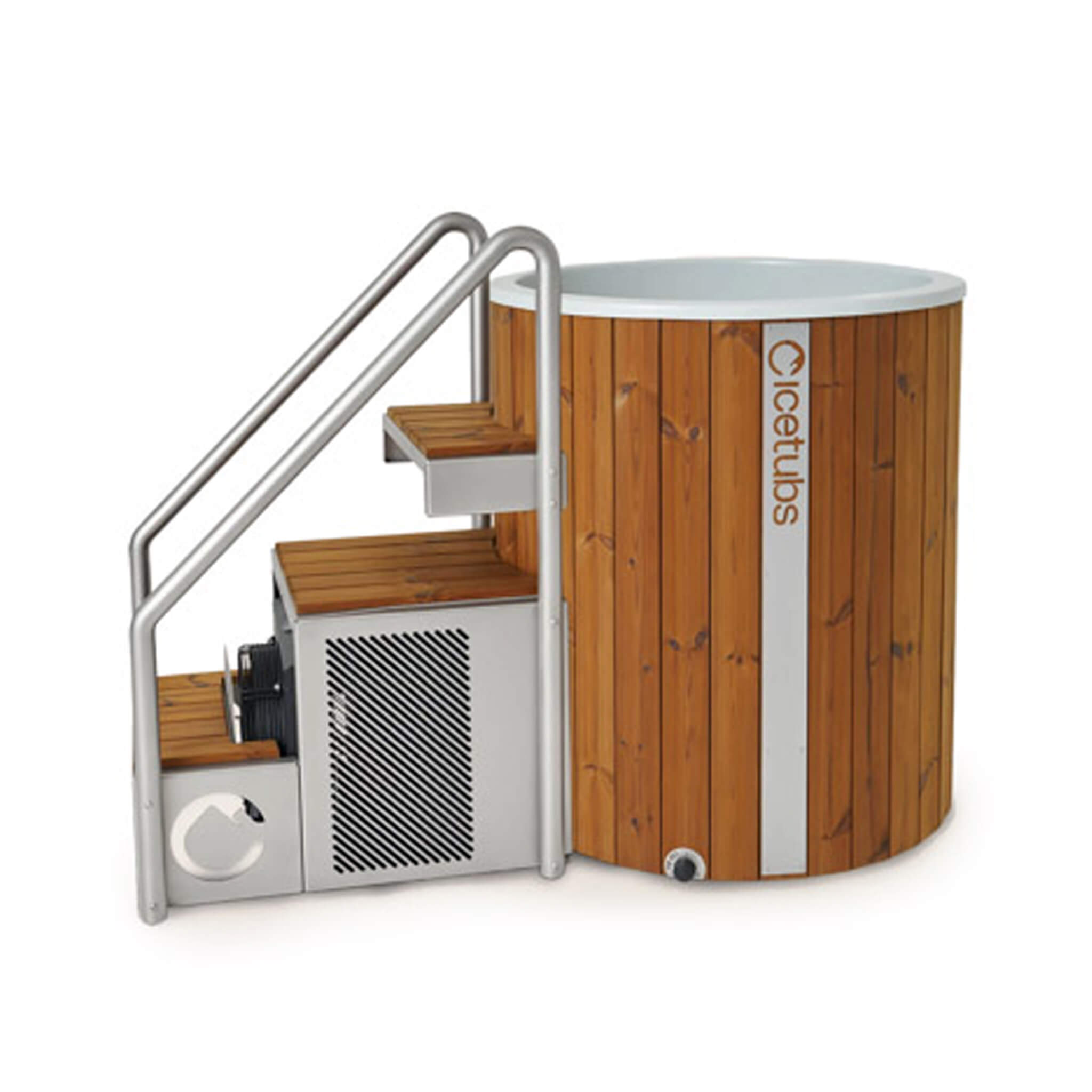 Icetubs IceBarrel XL Cold Plunge Tub | Extra-Large Hot & Cold Immersion Barrel with 3-Stage Filtration, App Control & Thermowood Construction