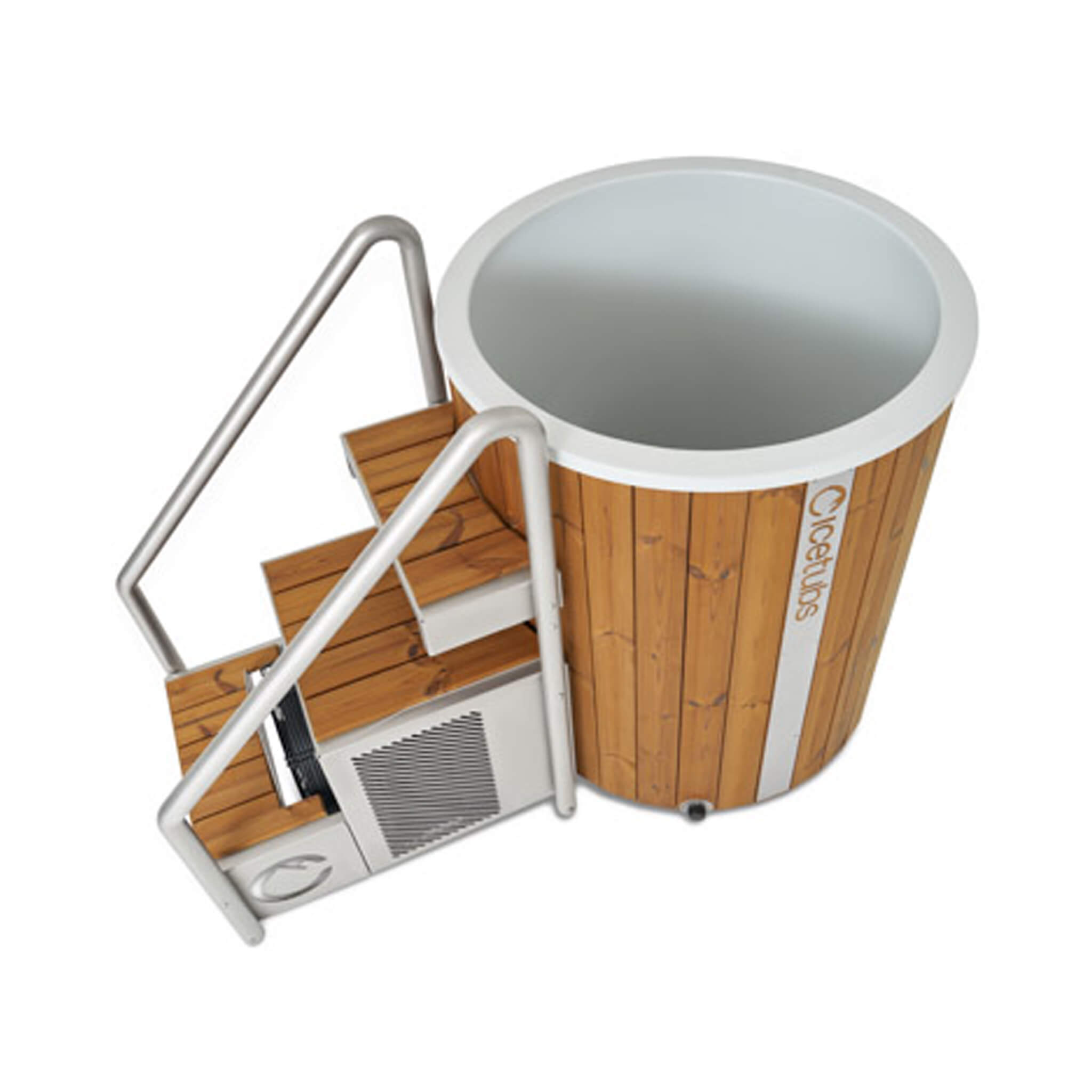 Icetubs IceBarrel XL Cold Plunge Tub | Extra-Large Hot & Cold Immersion Barrel with 3-Stage Filtration, App Control & Thermowood Construction