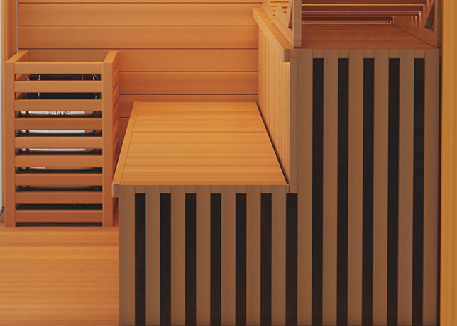 3 Person Home Steam Sauna | Traditional 7™ by Medical Saunas