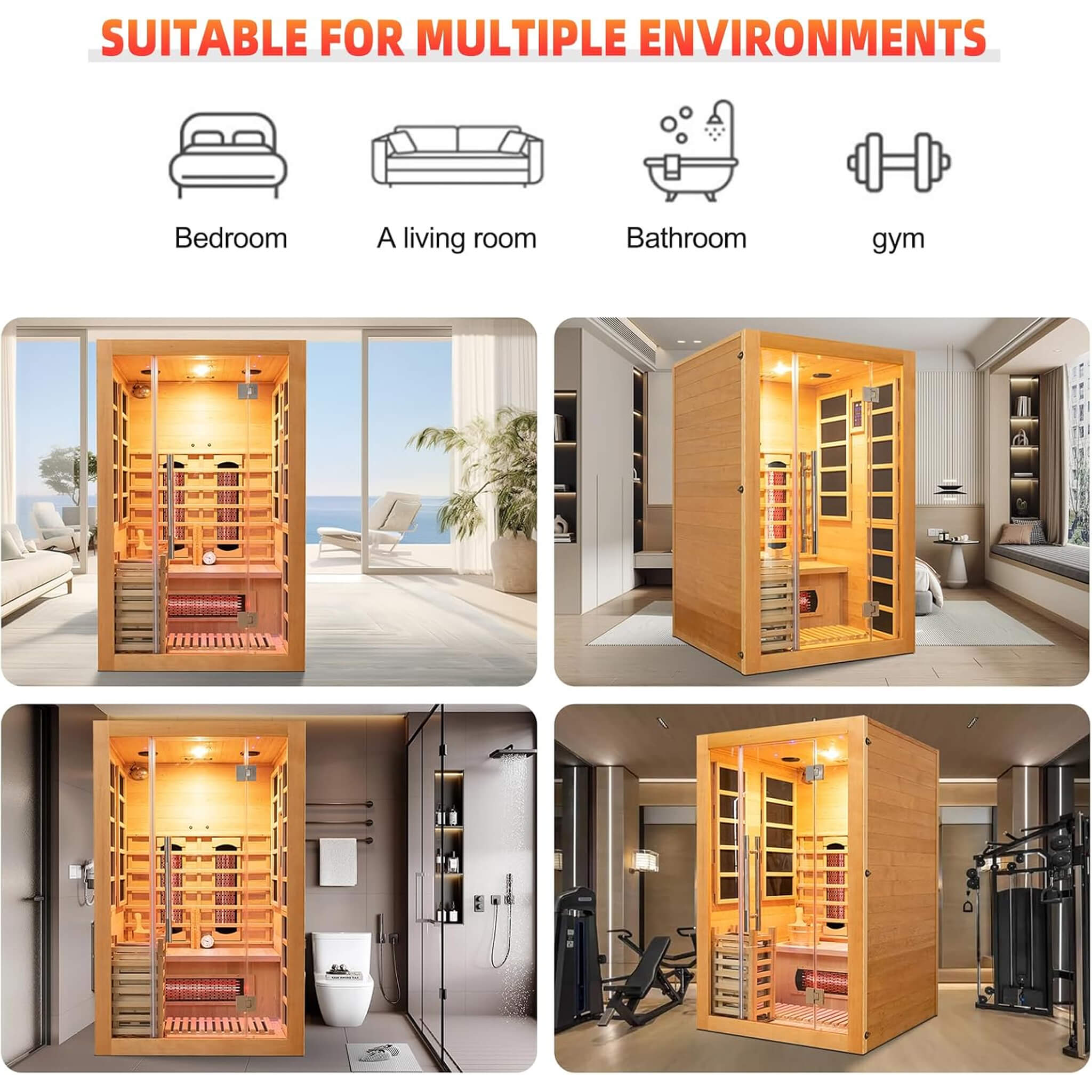 Rövia Aurora 3-Person Hybrid Sauna