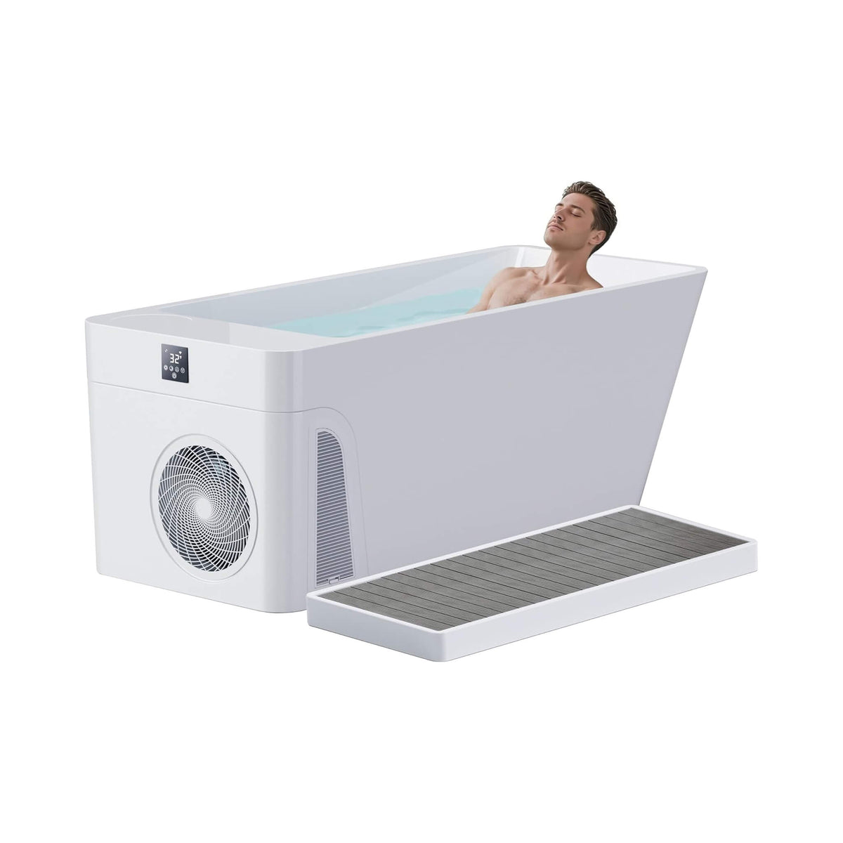 Smart Cold Plunge Tub with Chiller – All-in-One App-Controlled Ice Bath
