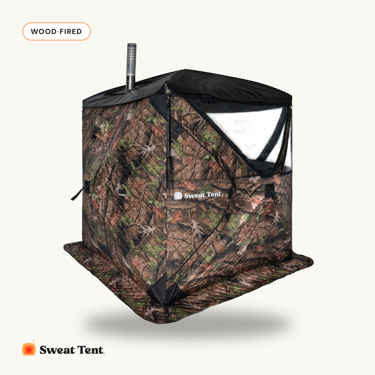 Sweat Tent Portable Outdoor Sauna — Pro-Bundle Large Camo