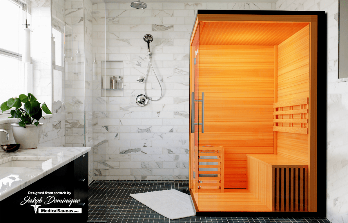 3 Person Home Steam Sauna | Traditional 7™ by Medical Saunas