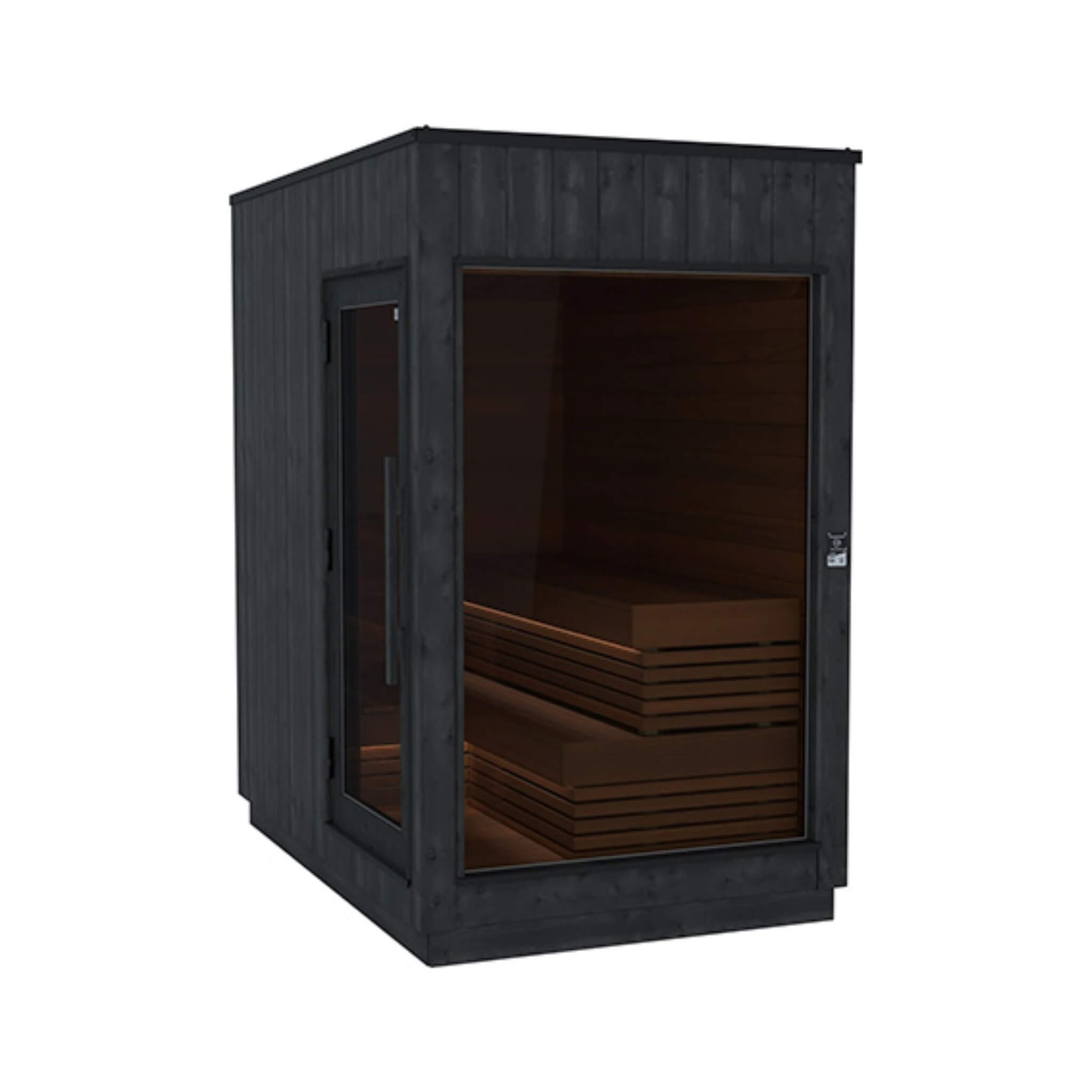 ThermaSol Nordic Misty Outdoor Sauna Cabin - Modular System (Fully Assembled)
