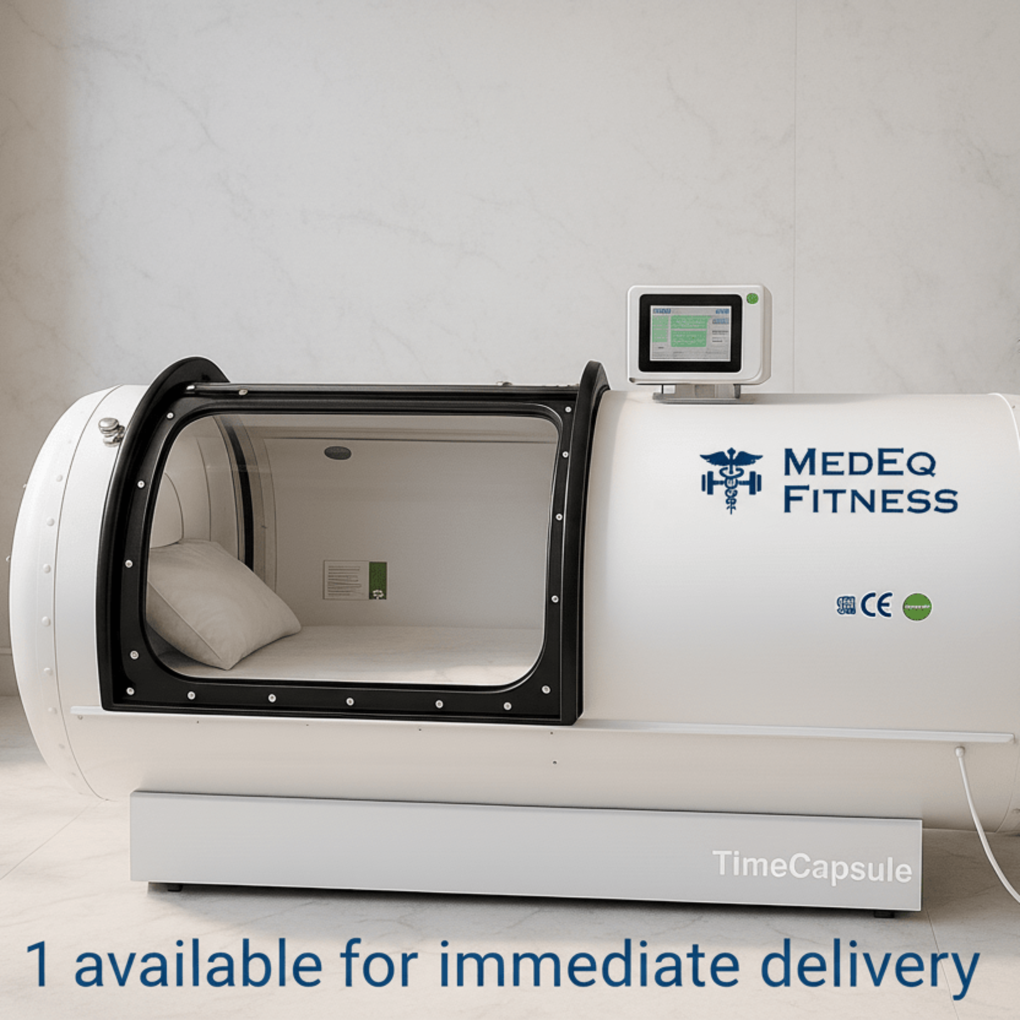 Hyperbaric Oxygen Chamber Premier Edition— MedEq C750+ (2.0 ATA Hard-Shell System)