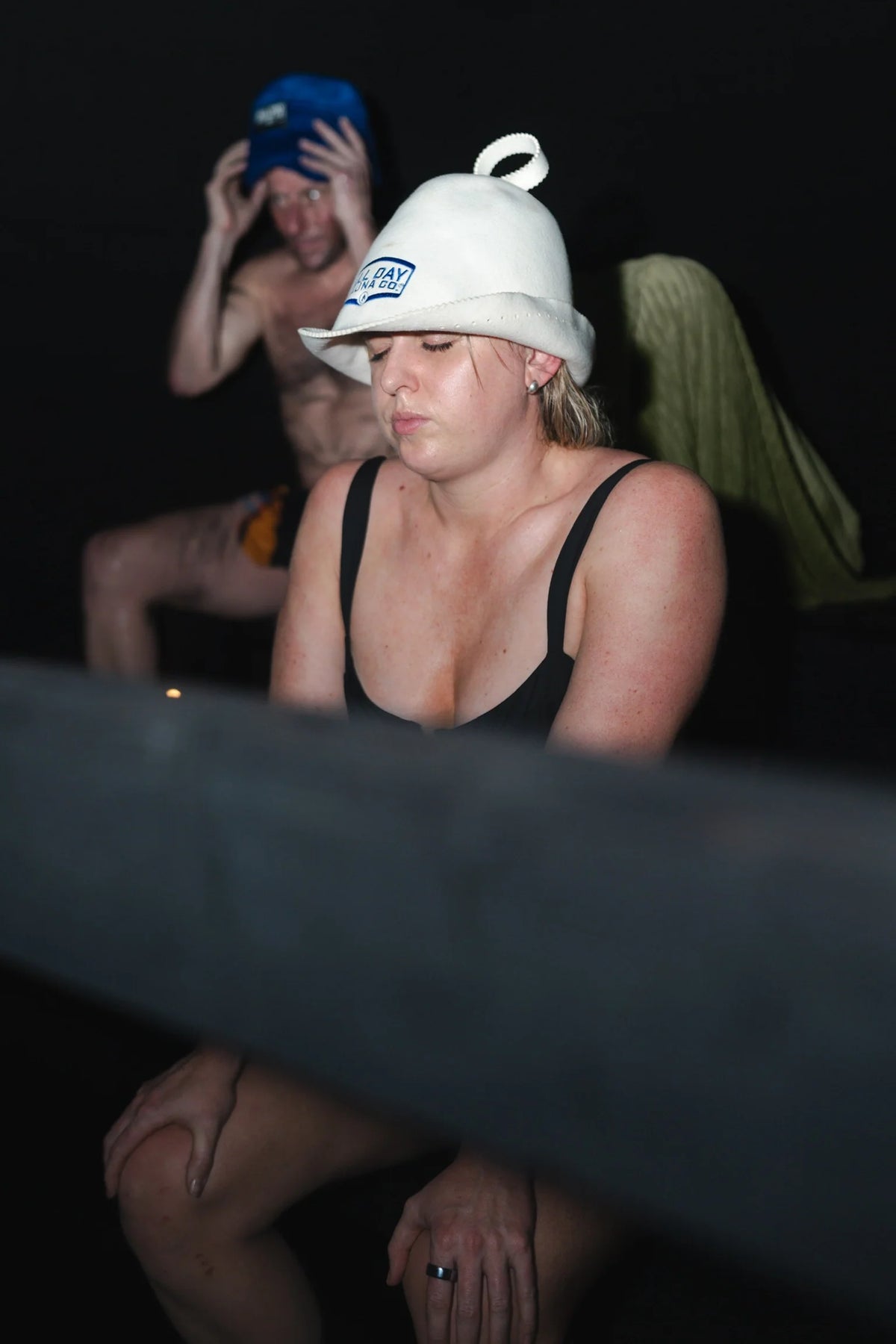 Australian Merino Wool Sauna Hat