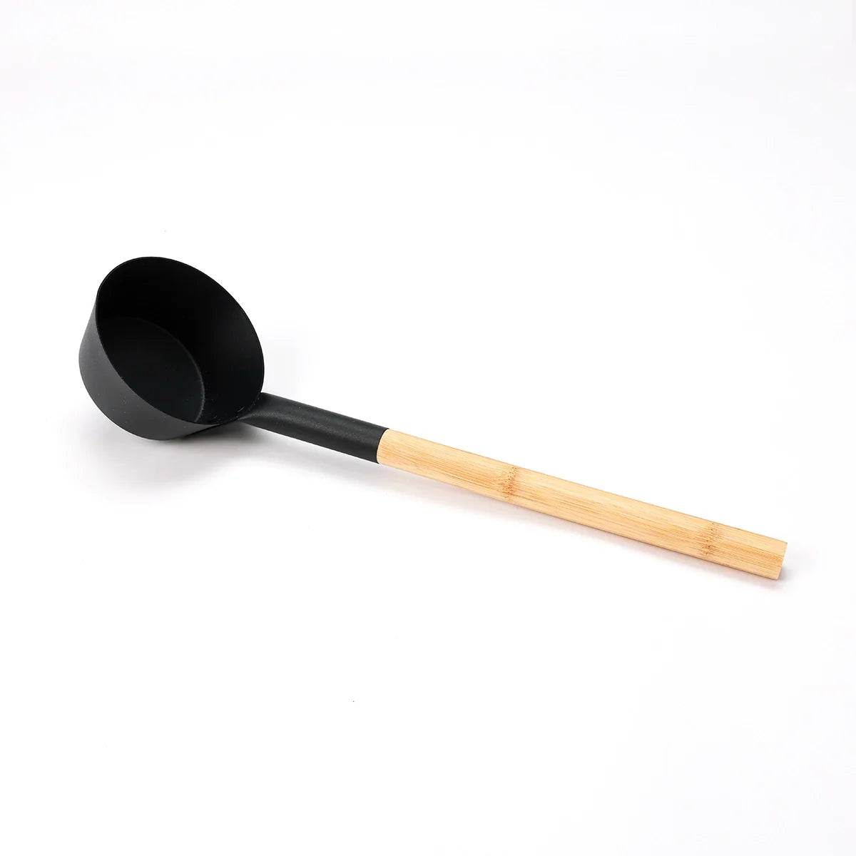 Sauna Premium Metal & Wood Water Bucket & Ladle