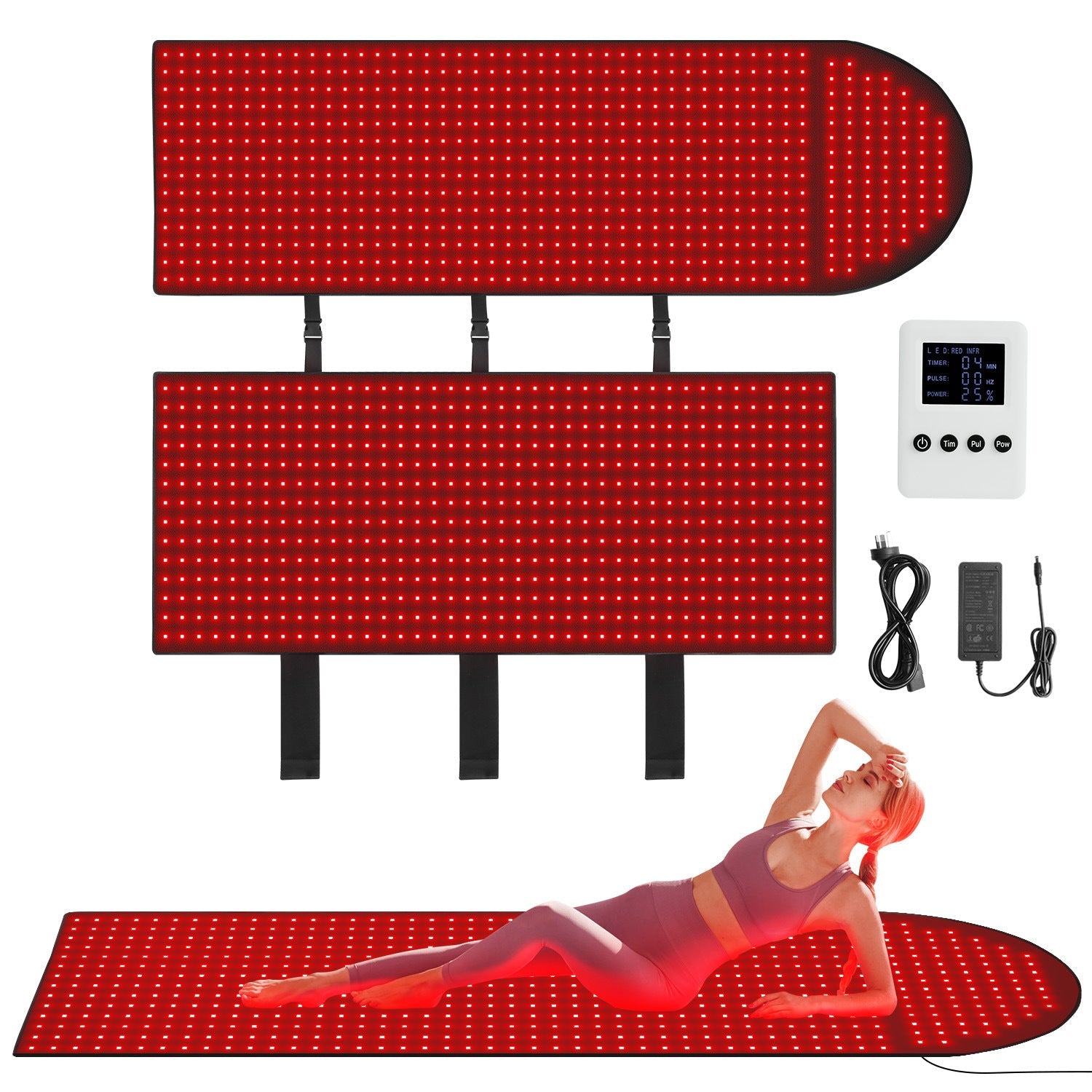 Full-Body Red and Infrared Light Pad