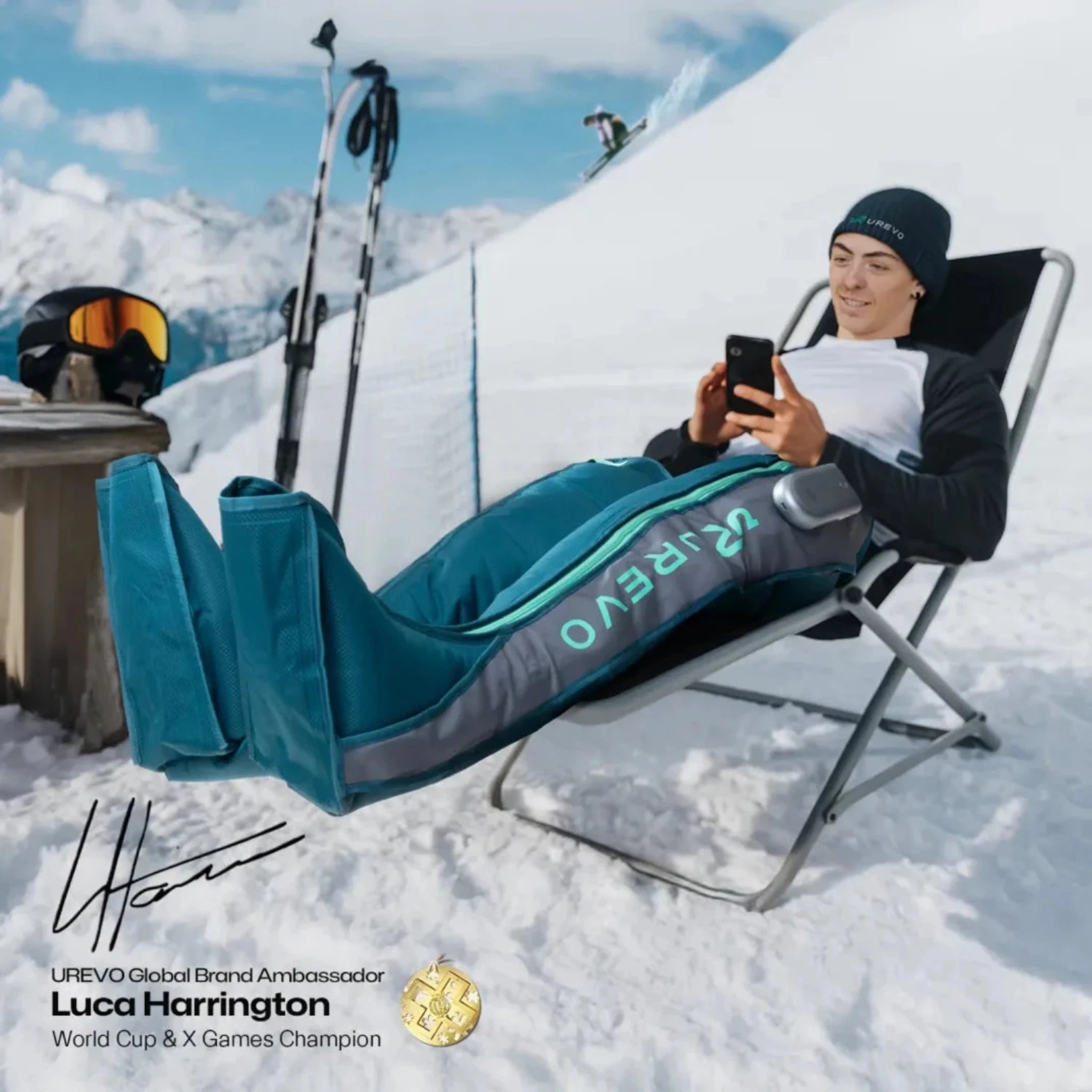 UREVO Recovery Boots — AI-Adaptive Compression Therapy for Serious Athletes